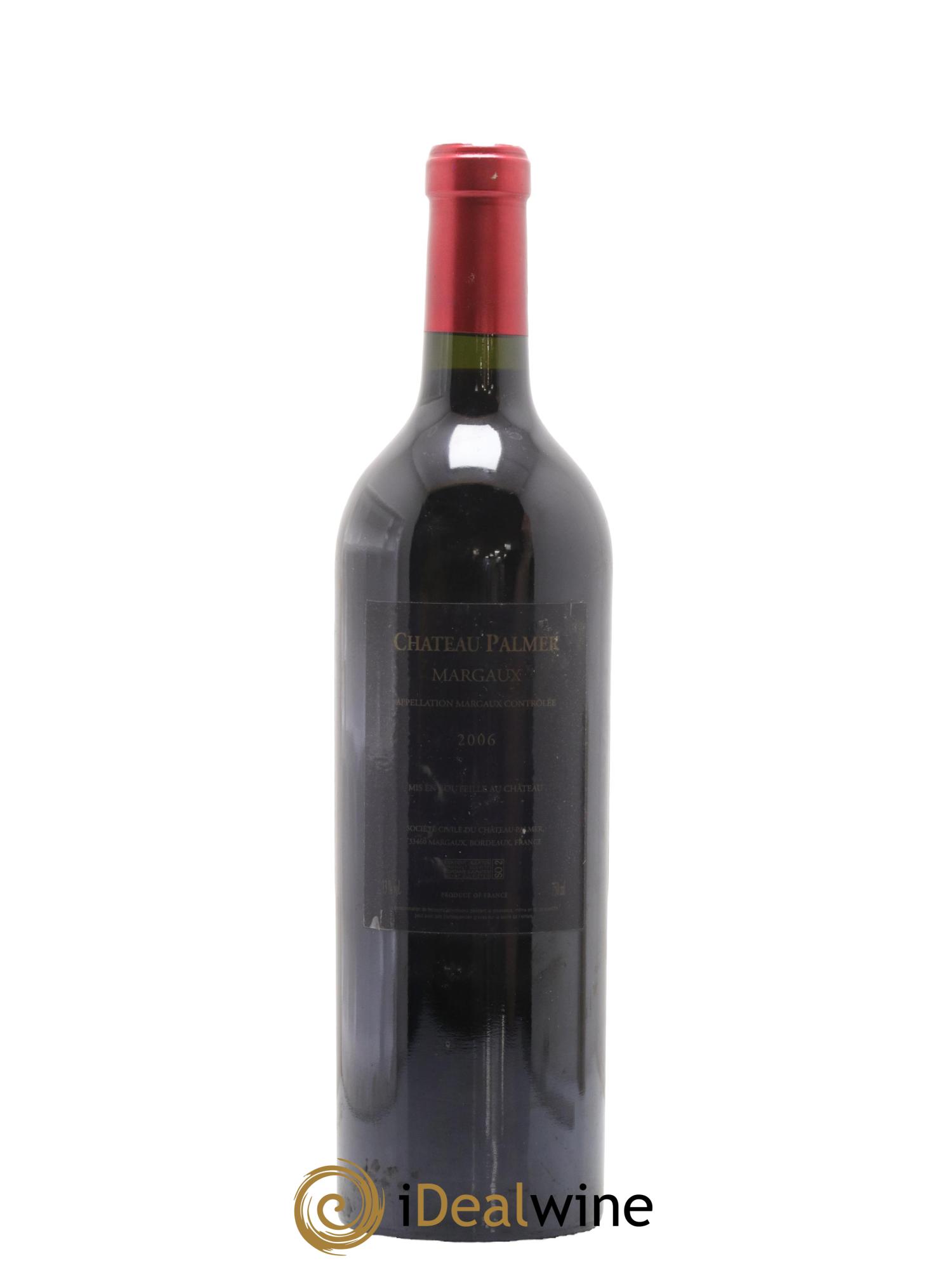 Château Palmer 3ème Grand Cru Classé 2006 - Lot de 1 bouteille - 1