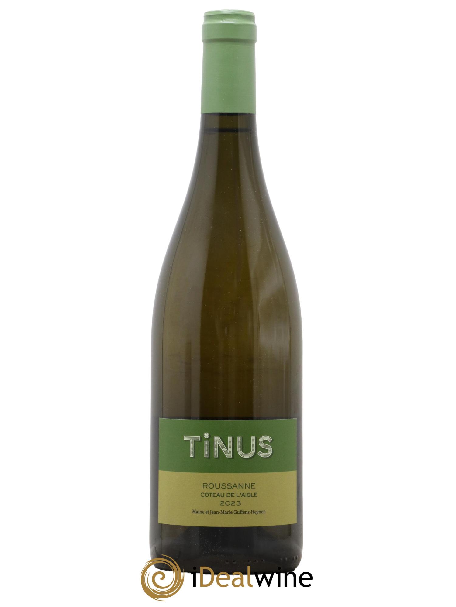 Vin de France Château des Tourettes Tinus Roussanne Coteau de l'Aigle Jean-Marie Guffens 2023 - Lot de 1 bouteille - 0