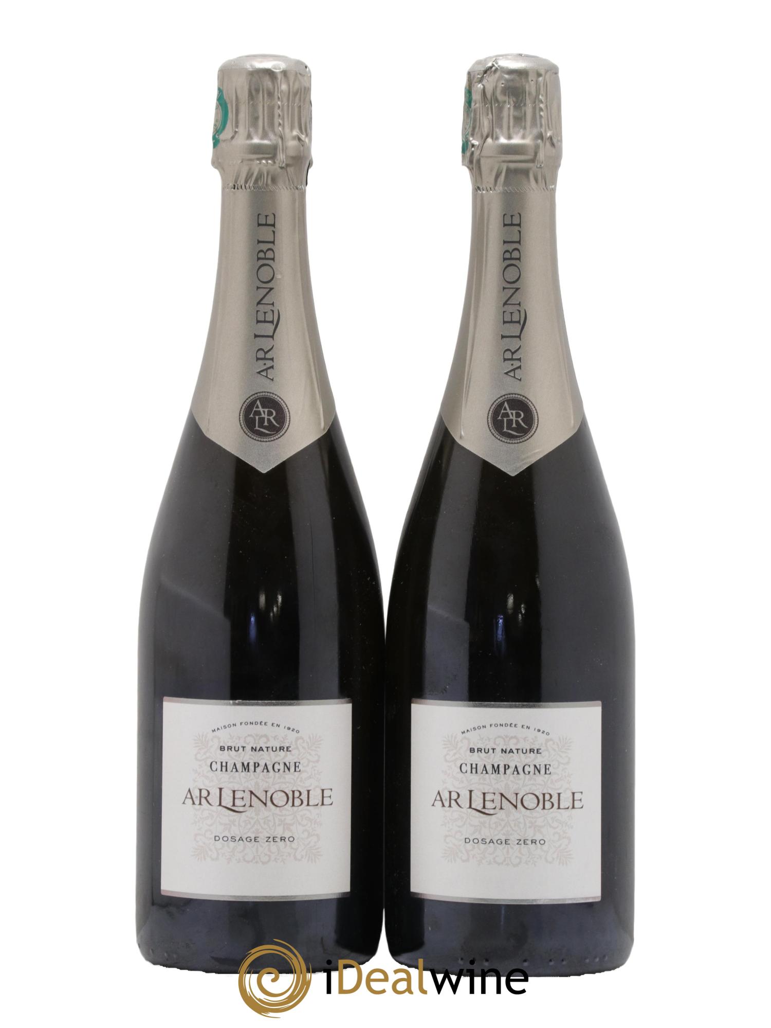 Champagne Brut Nature AR Lenoble - Lot de 2 bouteilles - 0