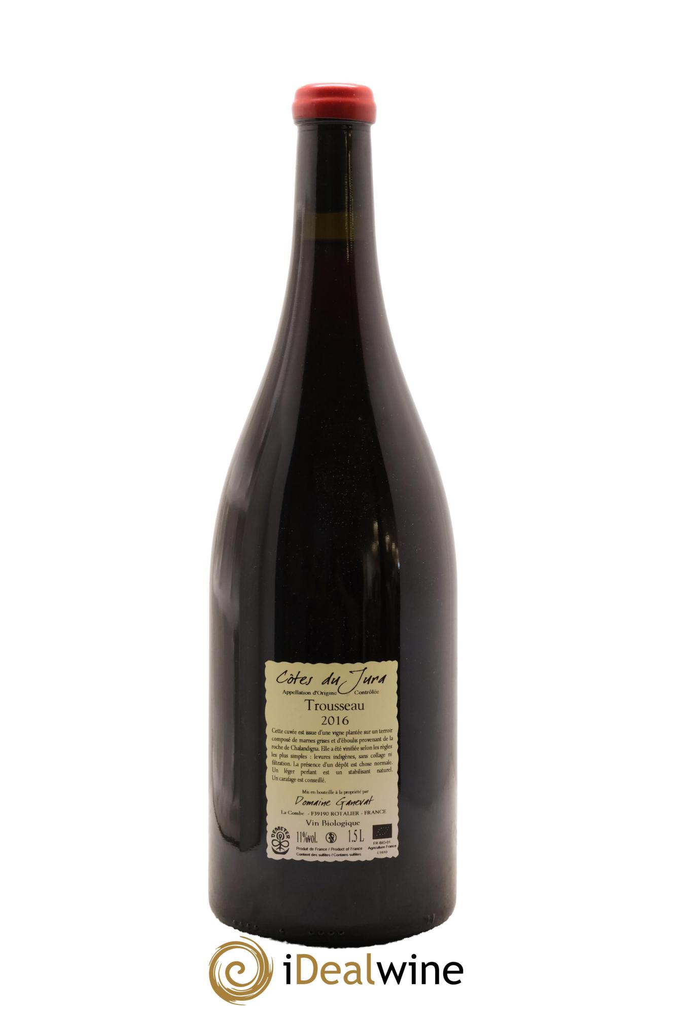 Côtes du Jura Plein Sud Jean-François Ganevat (Domaine) 2016 - Lot de 1 magnum - 1