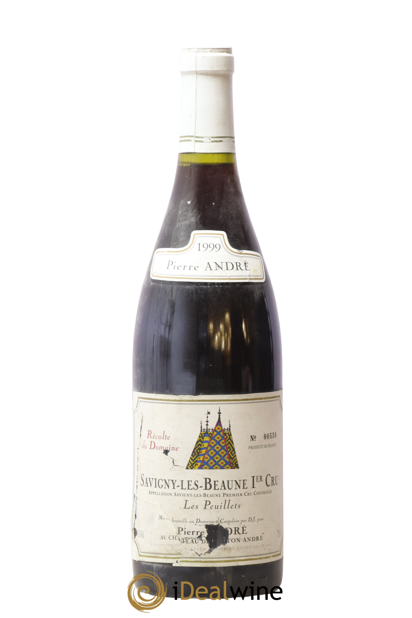 Savigny-lès-Beaune 1er Cru Les Peuillets Pierre André 1999 - Lot de 1 bouteille - 0
