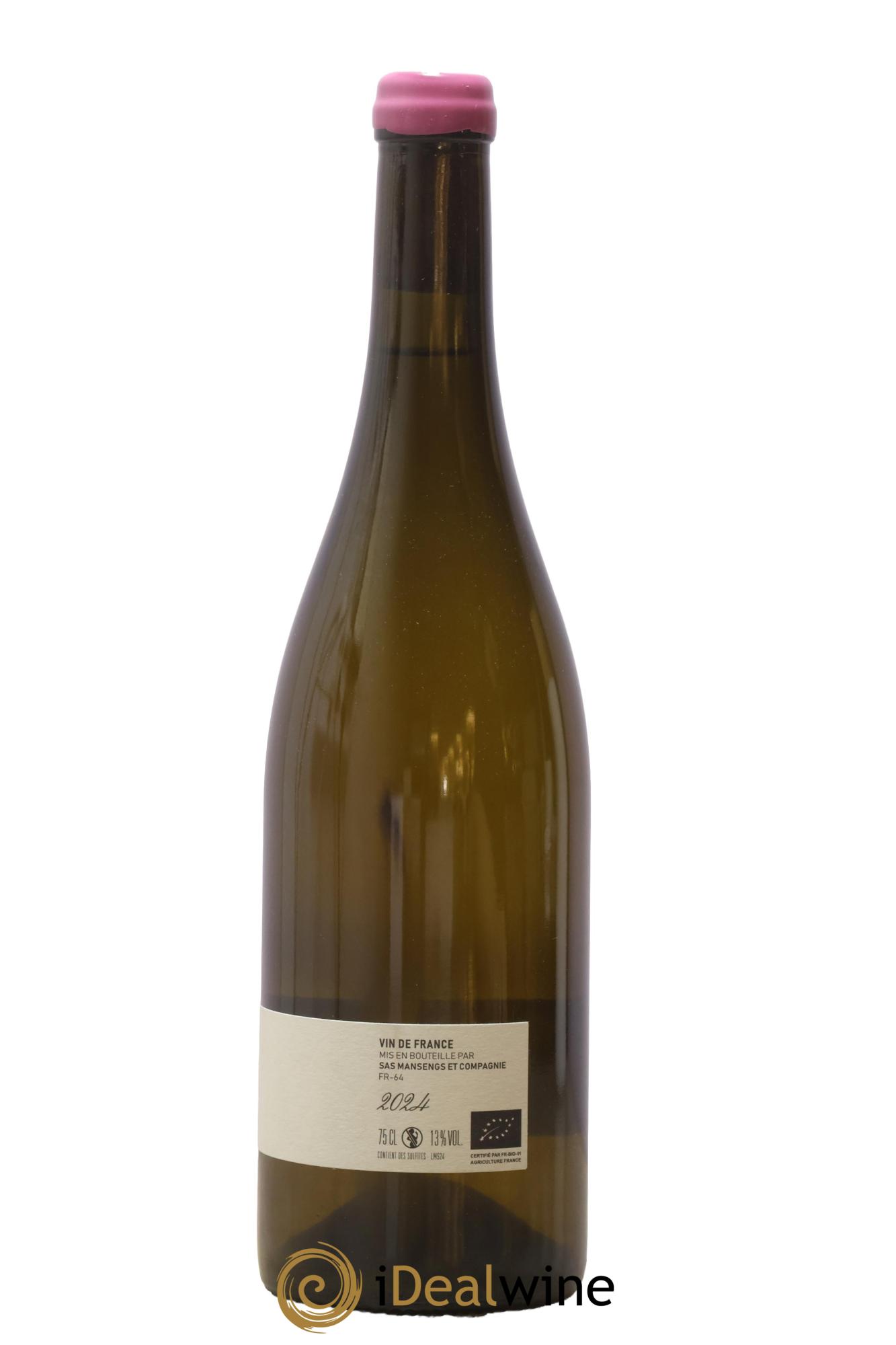 Vin de France Mansengs Jean-Baptiste Semmartin 2024 - Lot de 1 bouteille - 1
