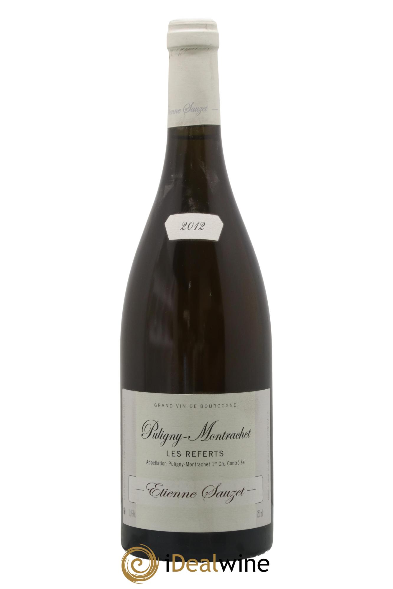 Puligny-Montrachet 1er Cru Les Referts Etienne Sauzet 2012 - Lot de 1 bouteille - 0