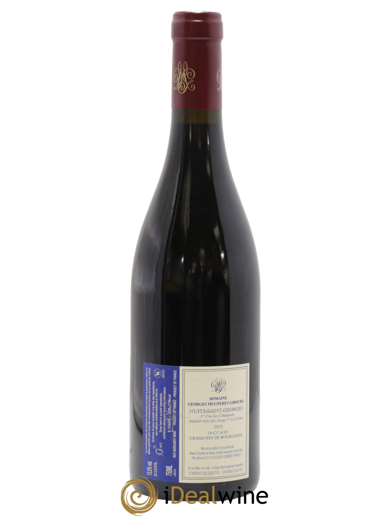 Nuits-Saint-Georges 1er Cru Les Chaignots Mugneret-Gibourg (Domaine)  2023 - Lot de 1 bouteille - 1