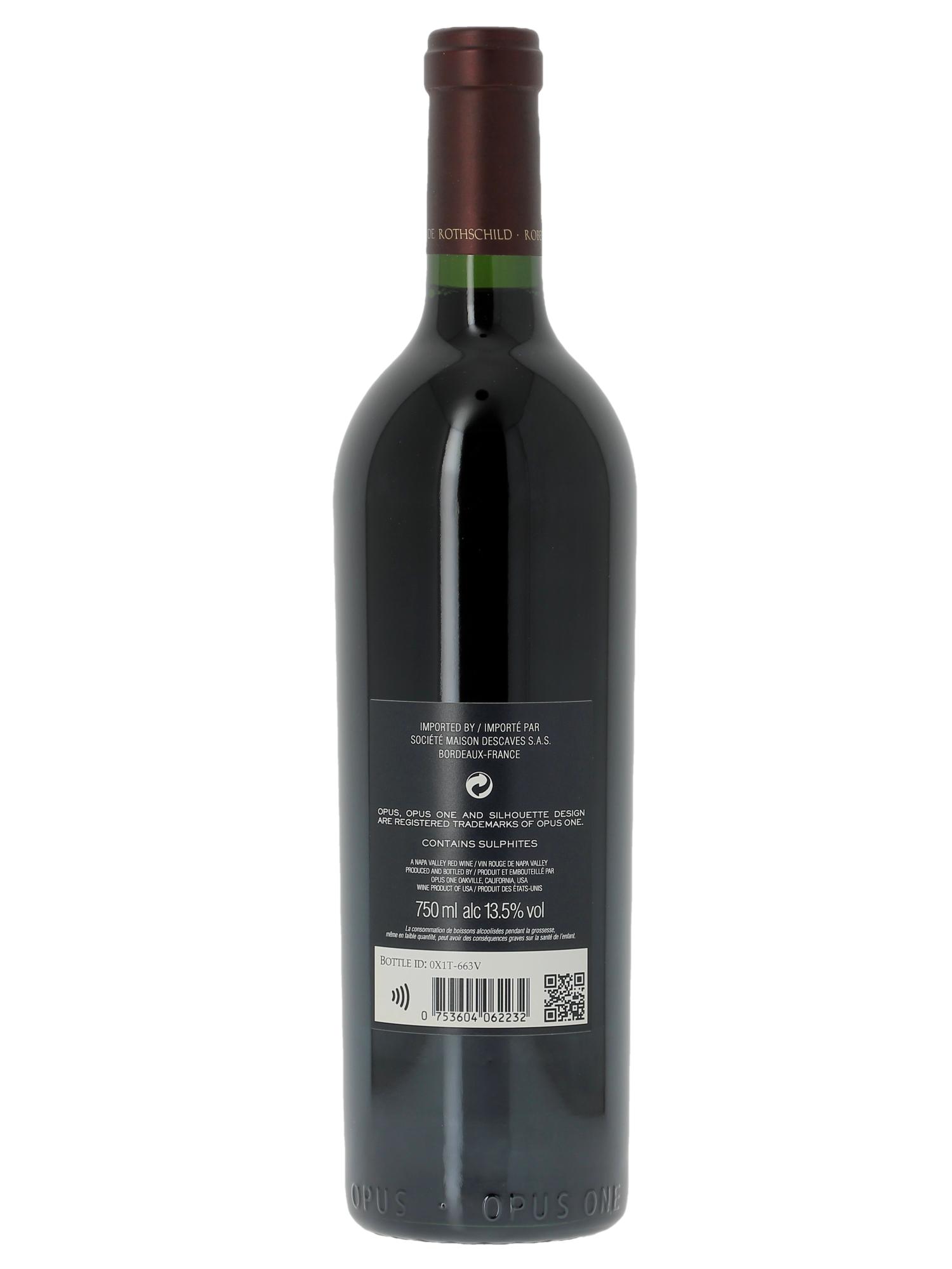 Napa Valley Opus One Robert Mondavi (OWC if 6 bts) 2023 - Lot of 1 bottle - 1