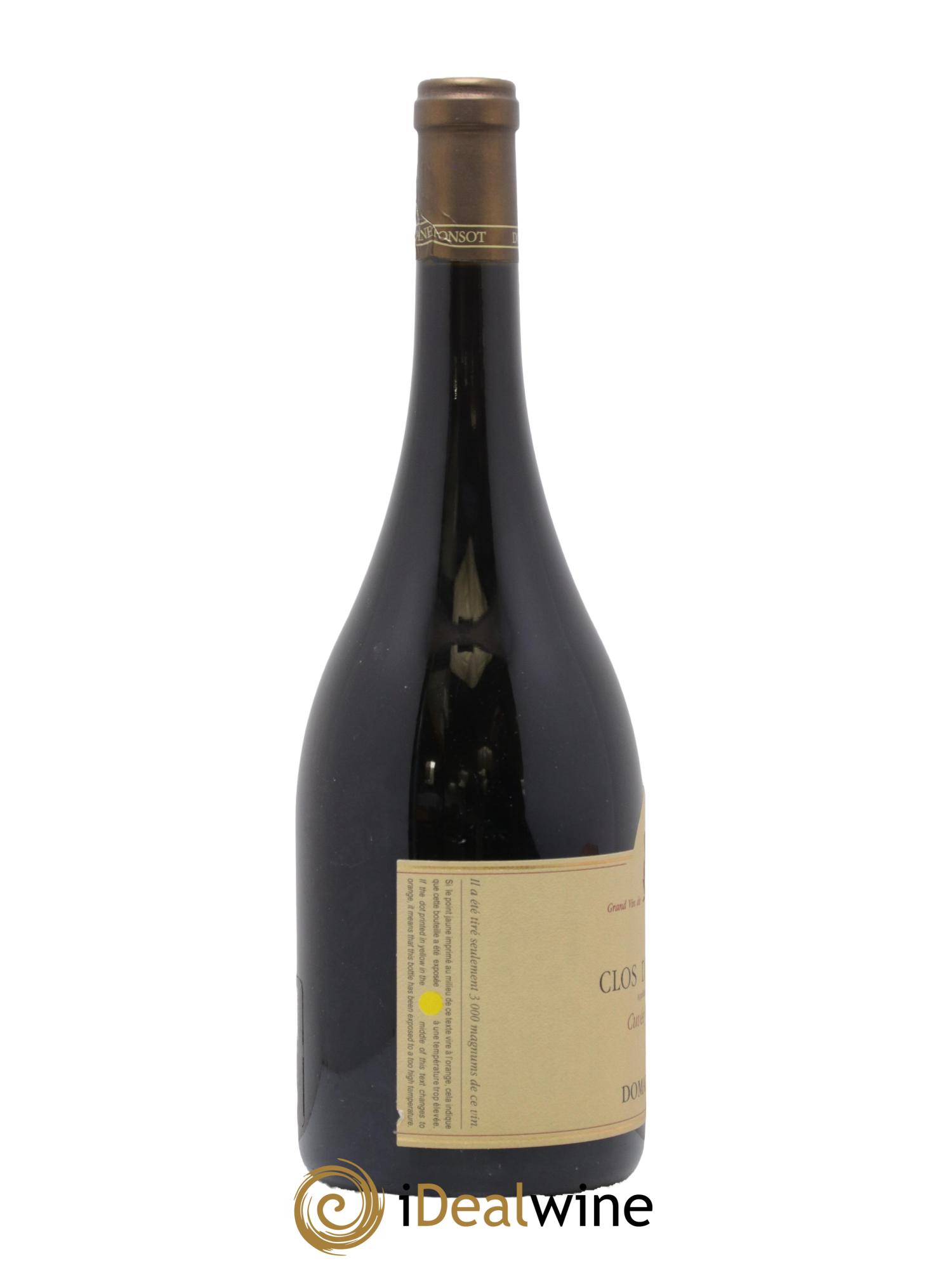 Clos de la Roche Grand Cru Vieilles Vignes Ponsot (Domaine) 2015 - Lot de 1 magnum - 1