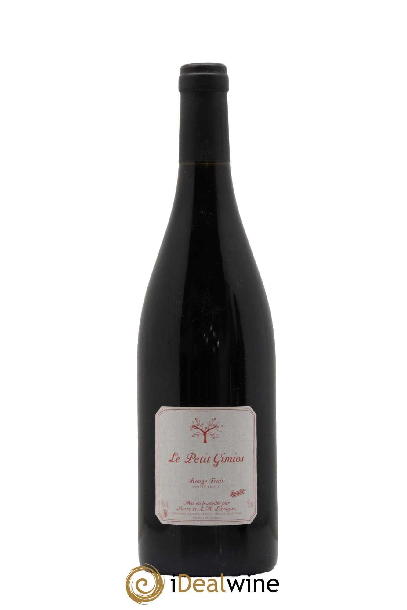 Vin de France Rouge Fruit Le Petit Gimios - Lot de 1 bouteille - 0