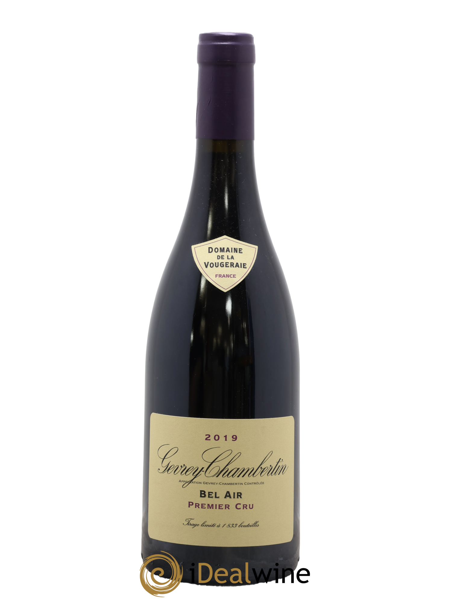 Gevrey-Chambertin 1er Cru Bel Air La Vougeraie 2019 - Lot de 1 bouteille - 0