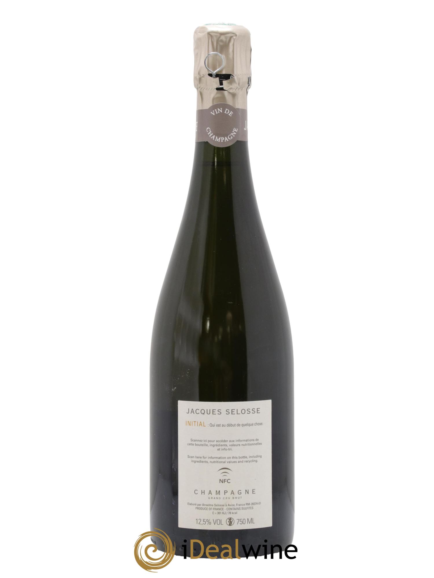 Initial Brut Jacques Selosse - Lot de 1 bouteille - 1