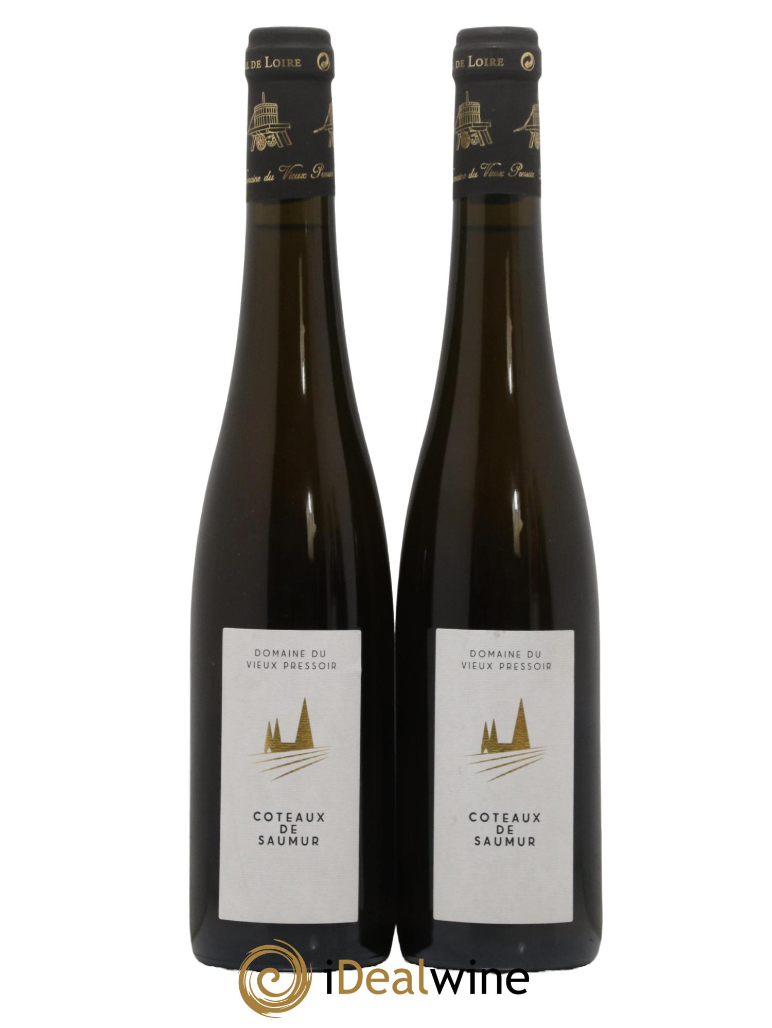 Coteaux de Saumur Domaine du Vieux Pressoir 2015 - Lot de 2 format 50cls - 0