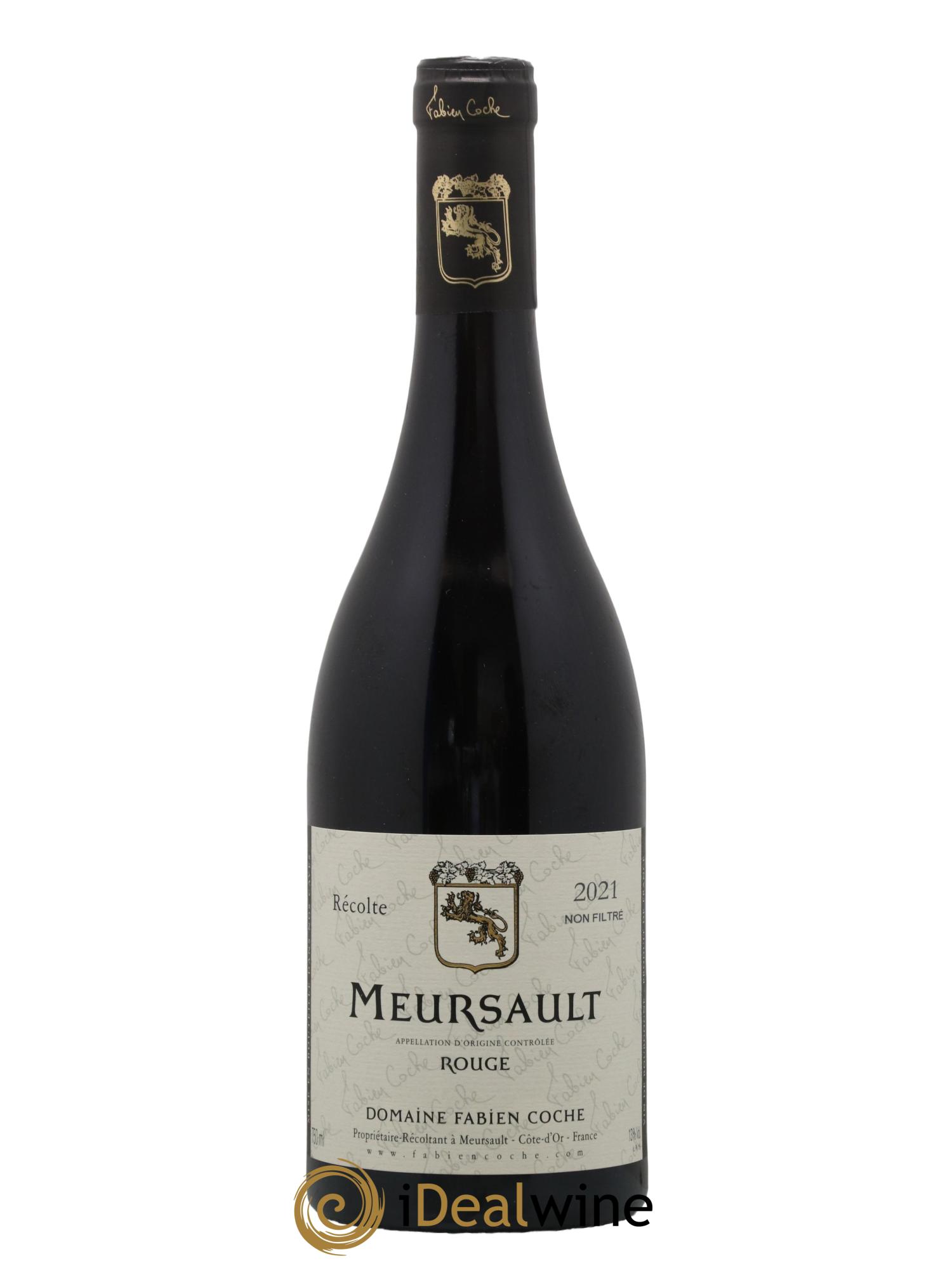 Meursault Fabien Coche 2021 - Lot de 1 bouteille - 0