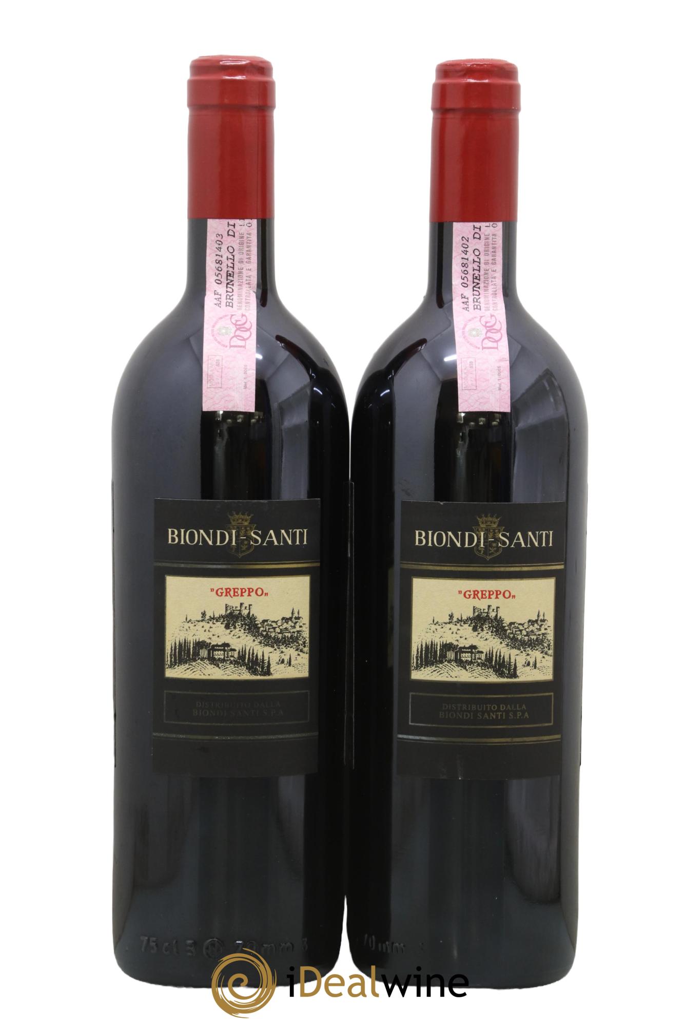 Brunello di Montalcino DOCG Biondi-Santi Tenuta Greppo 1999 - Posten von 2 Flaschen - 1