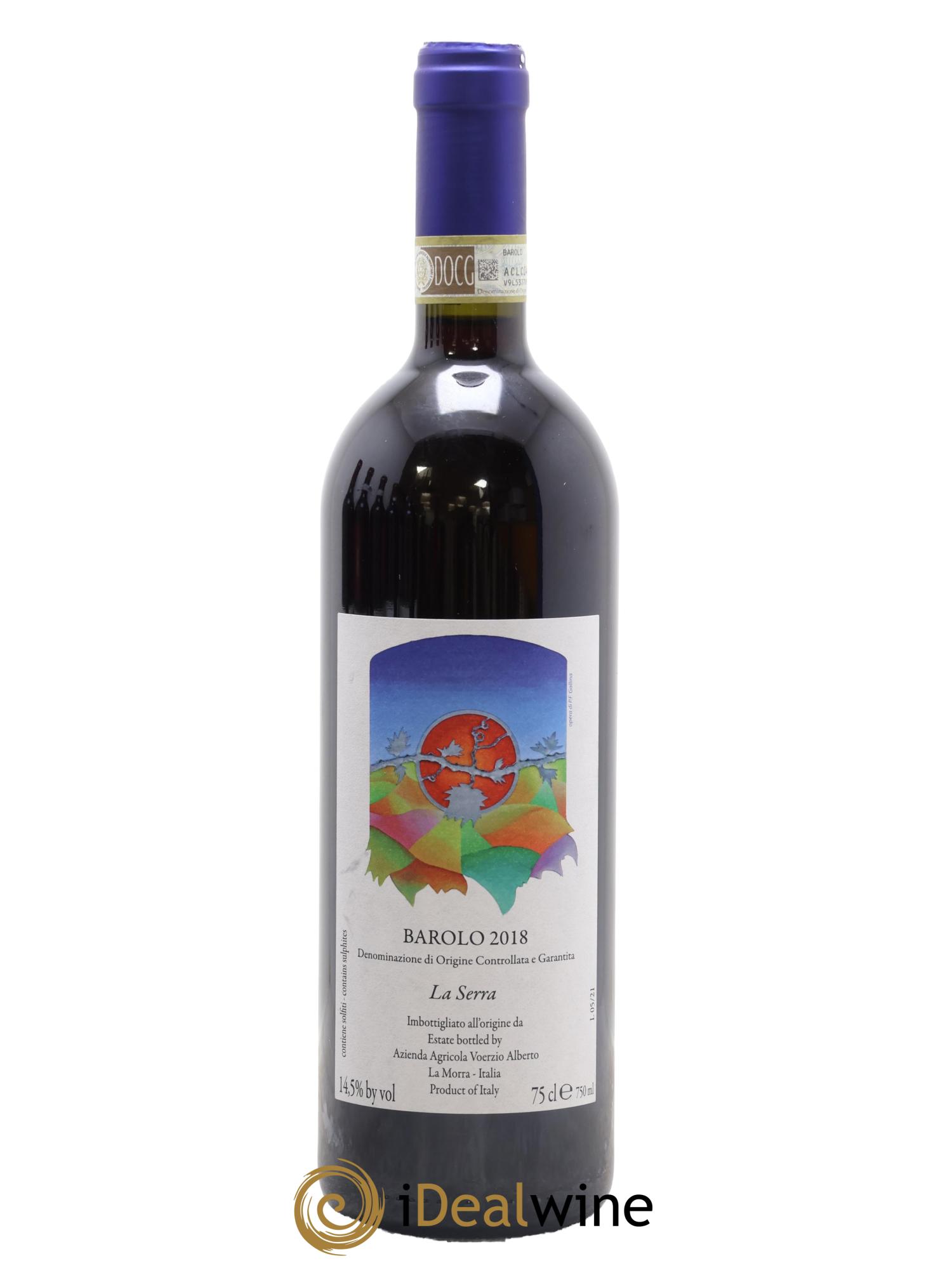 Barolo DOCG La Serra Roberto Voerzio 2018 - Lotto di 1 bottiglia - 0
