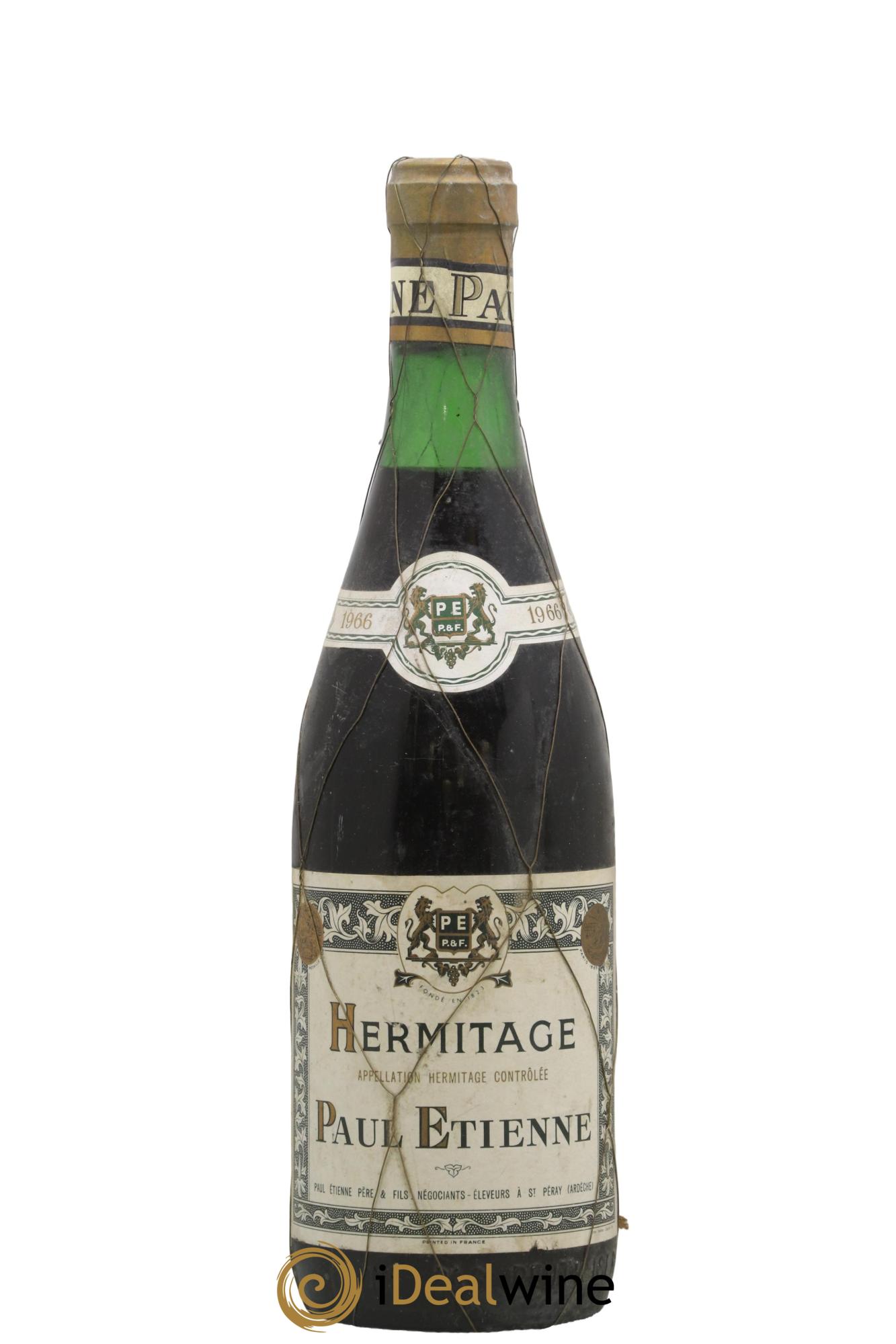 Hermitage Paul Etienne 1966 - Lot of 1 bottle - 0