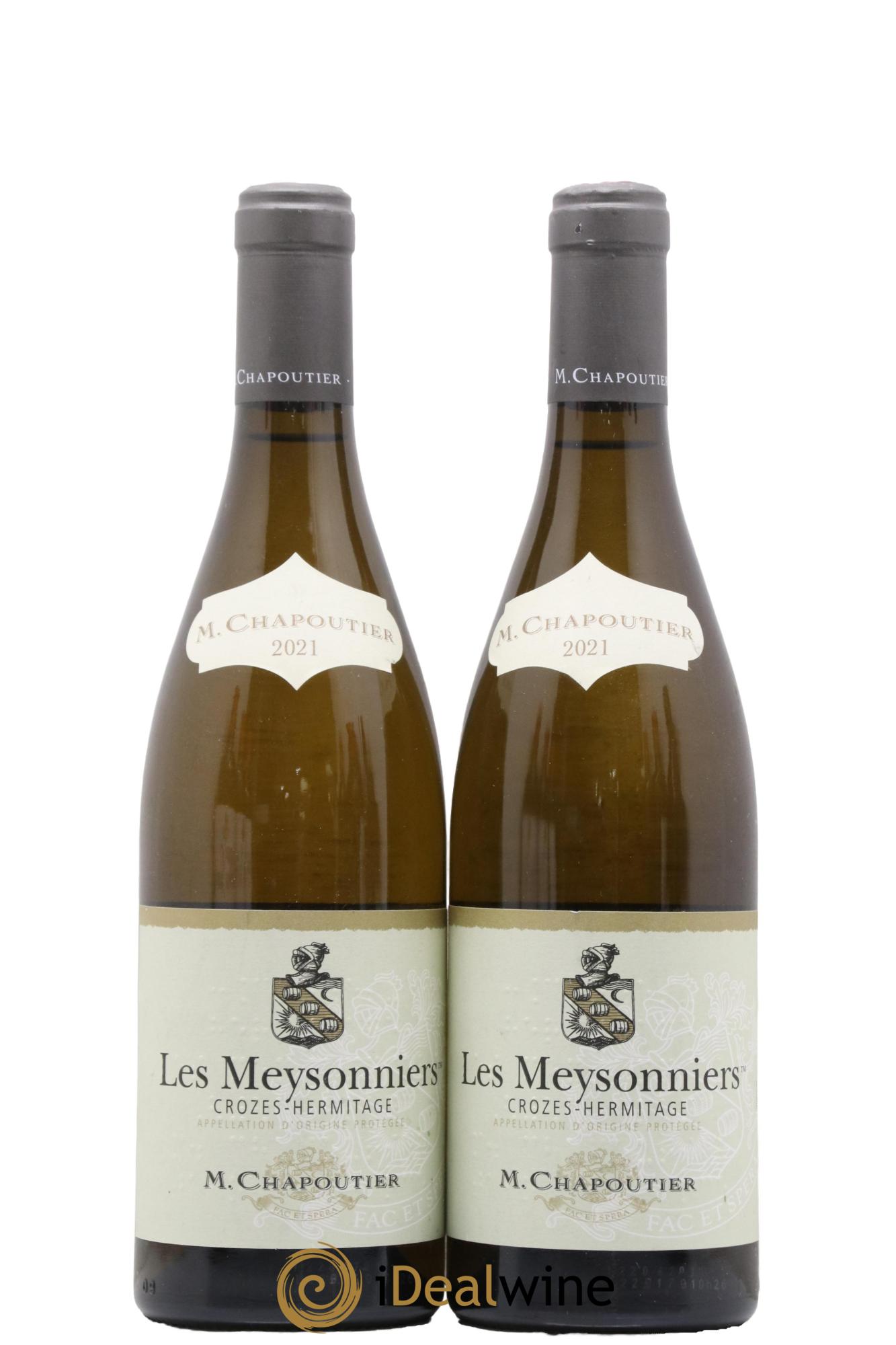 Crozes-Hermitage Les Meysonniers Chapoutier 2021 - Lot de 2 bouteilles - 0