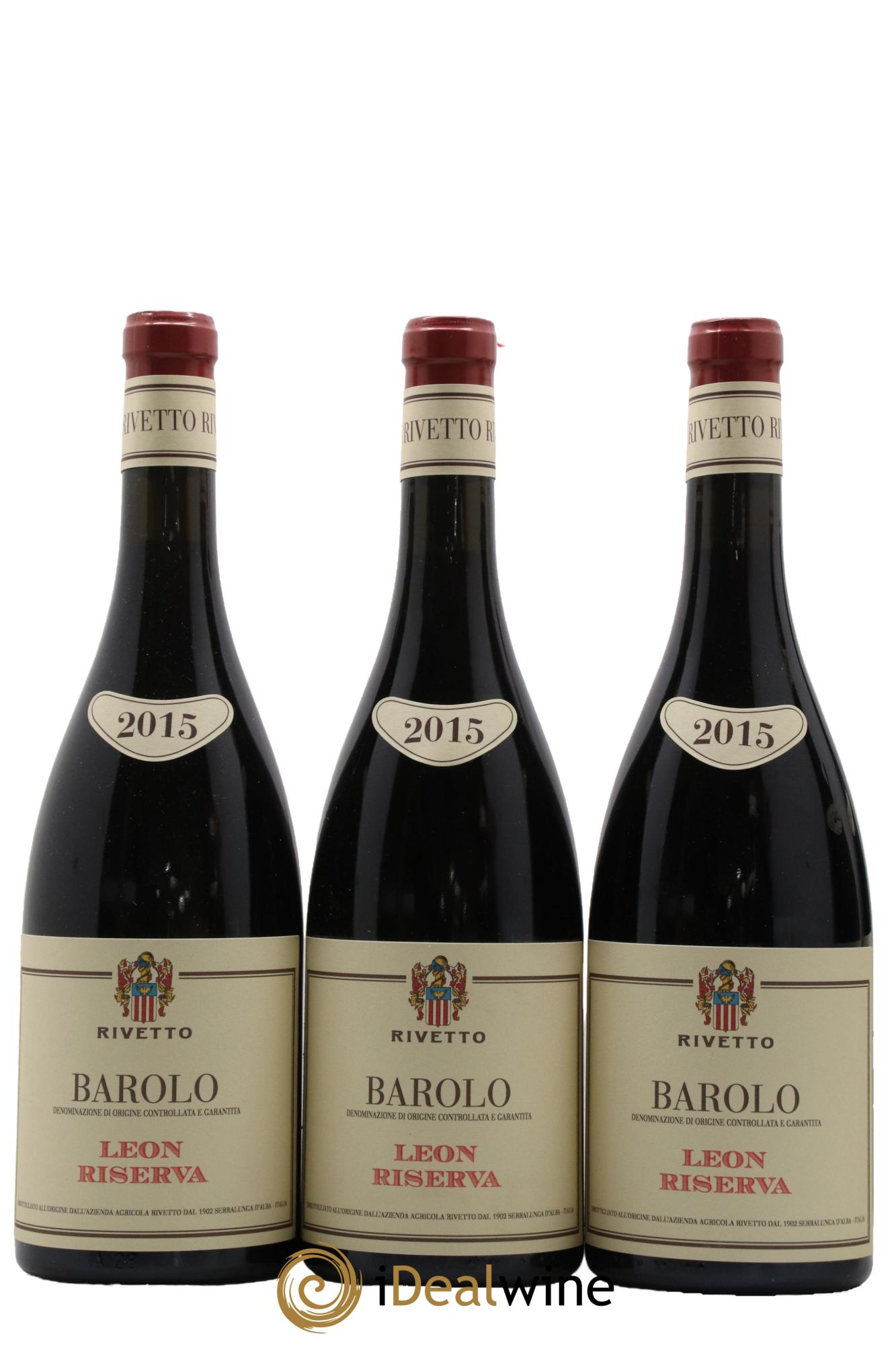 Barolo DOCG Léon Riserva Rivetto 2015 - Lotto di 6 bottiglie - 2