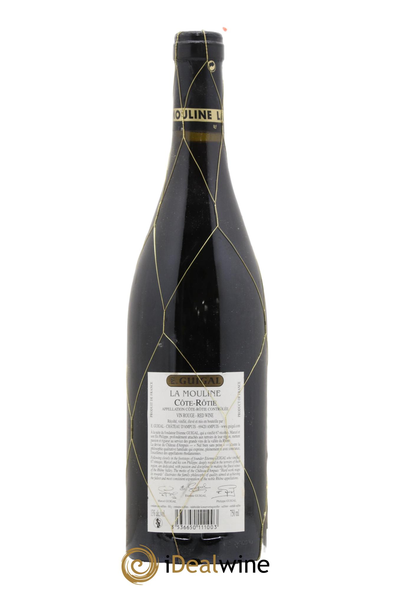 Côte-Rôtie La Mouline Guigal  2004 - Posten von 1 Flasche - 1