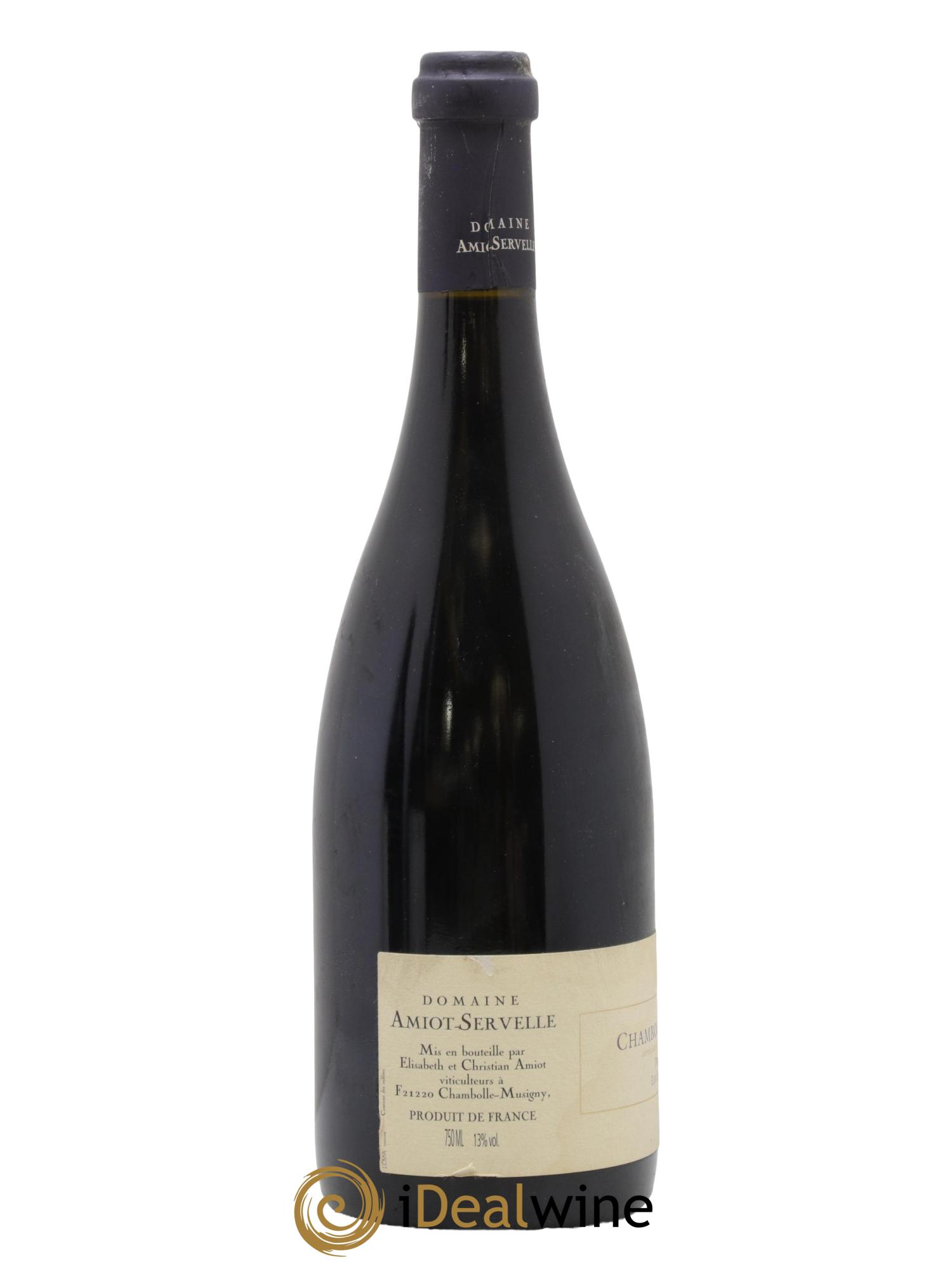 Chambolle-Musigny 1er Cru Les Amoureuses Amiot-Servelle 2005 - Lot de 1 bouteille - 1