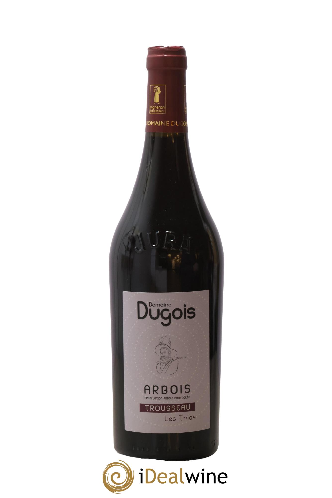 Côtes du Jura Trousseau Les Trias Domaine Dugois 2023 - Lot de 1 bouteille - 0