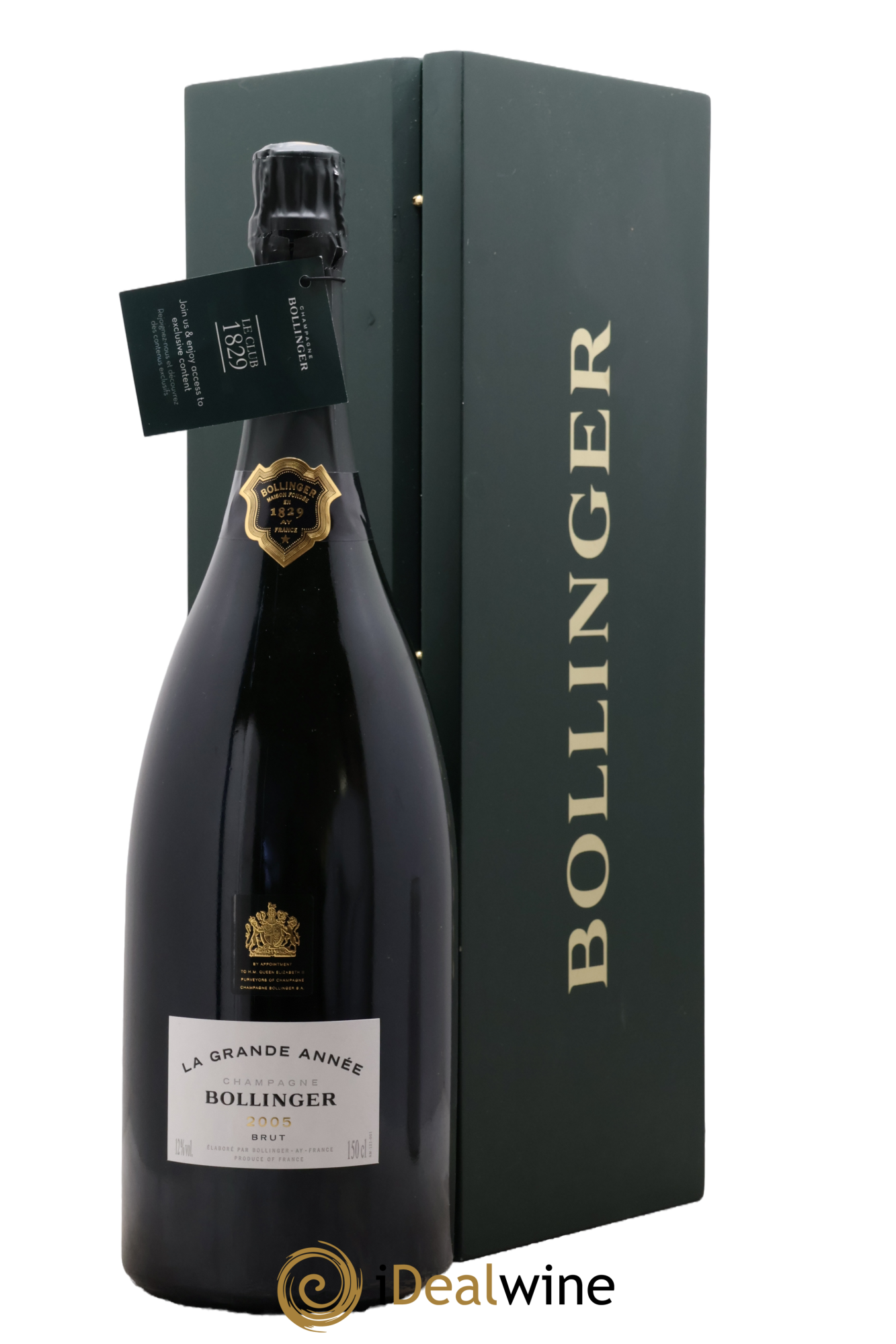 La Grande Année Brut Bollinger 2005 - Lot de 1 magnum - 0