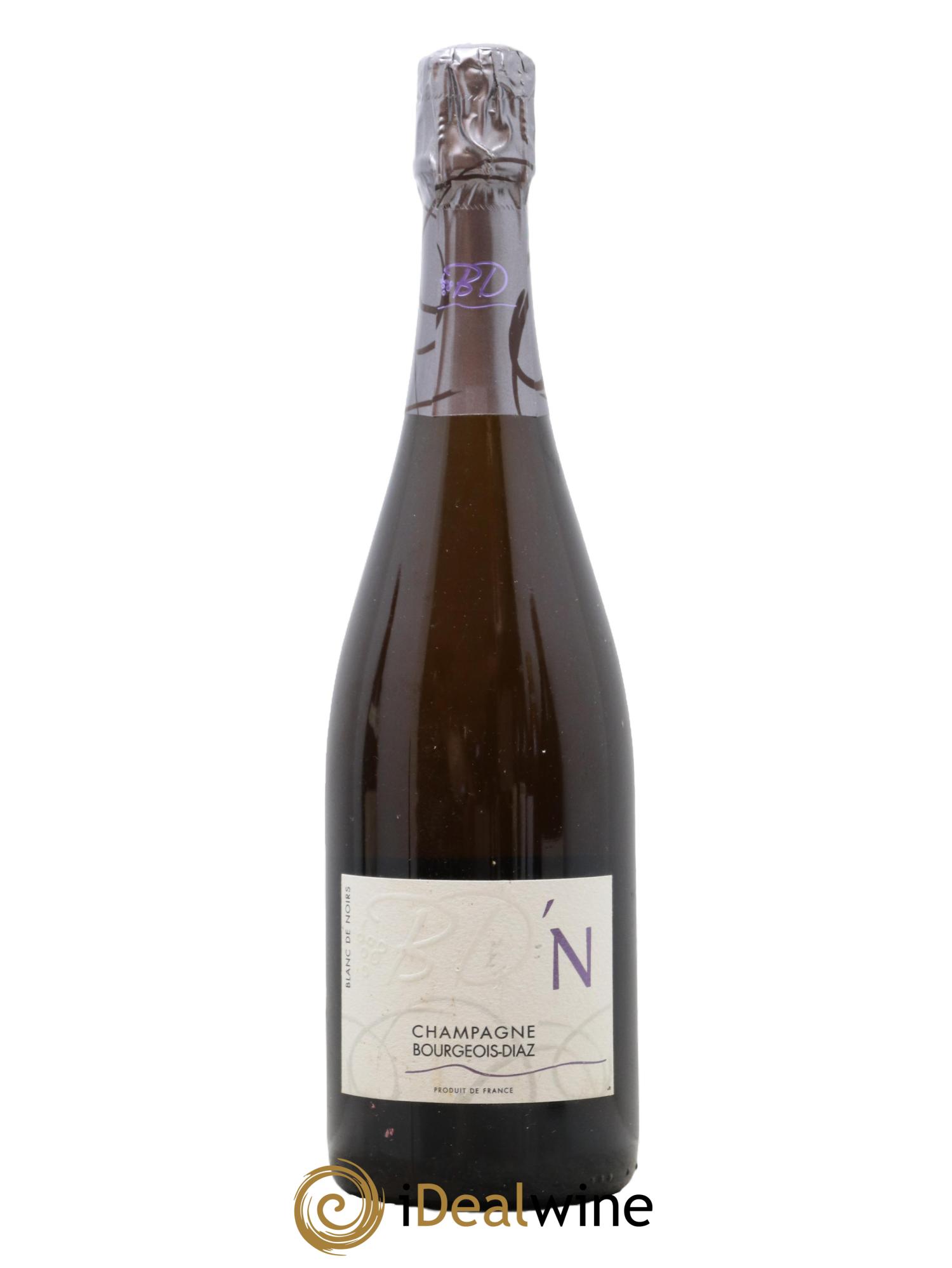 Blanc de Noirs N Bourgeois-Diaz - Lot de 1 bouteille - 0