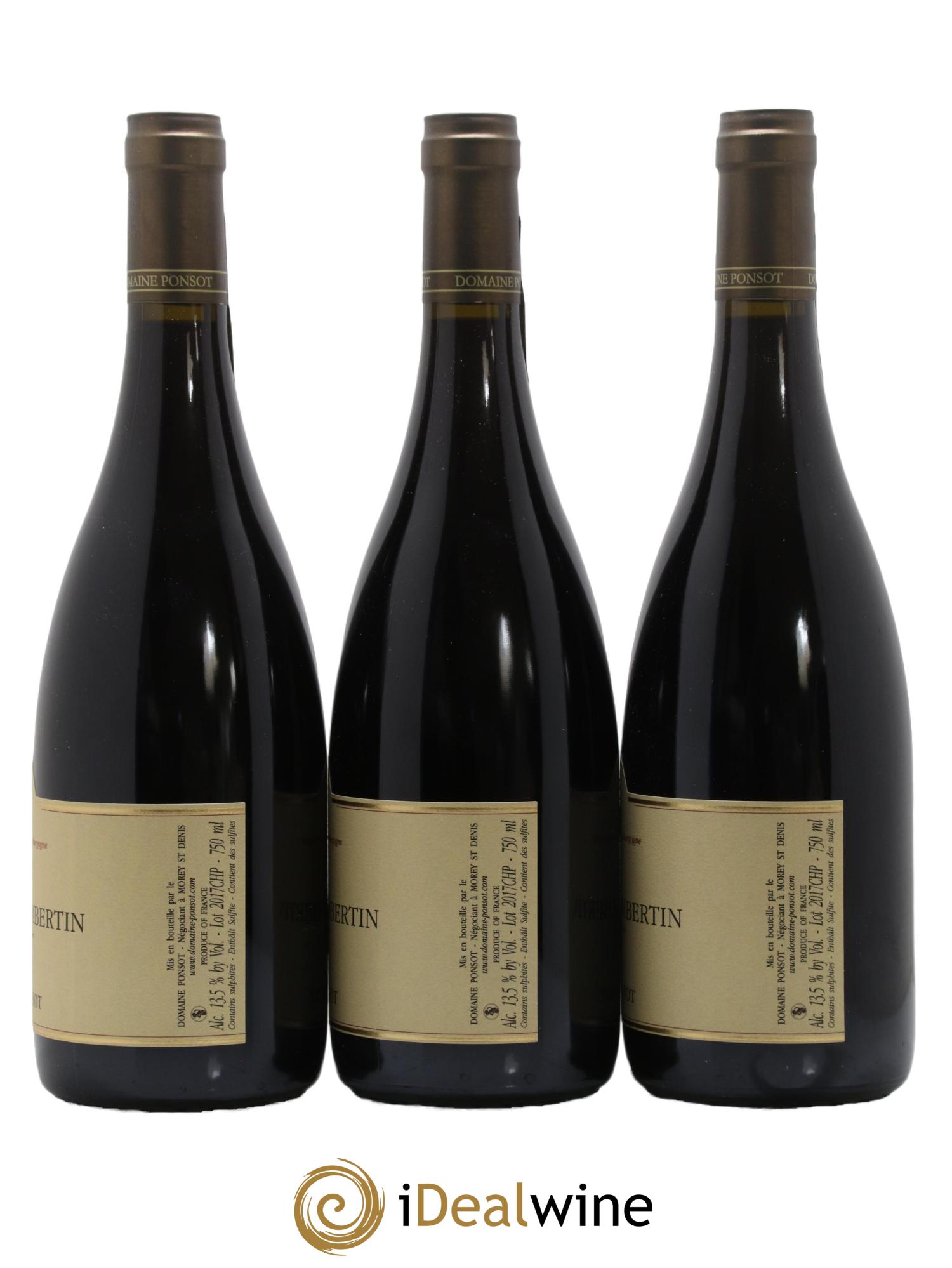 Chapelle-Chambertin Grand Cru Ponsot (Domaine) 2017 - Lot of 6 bottles - 5