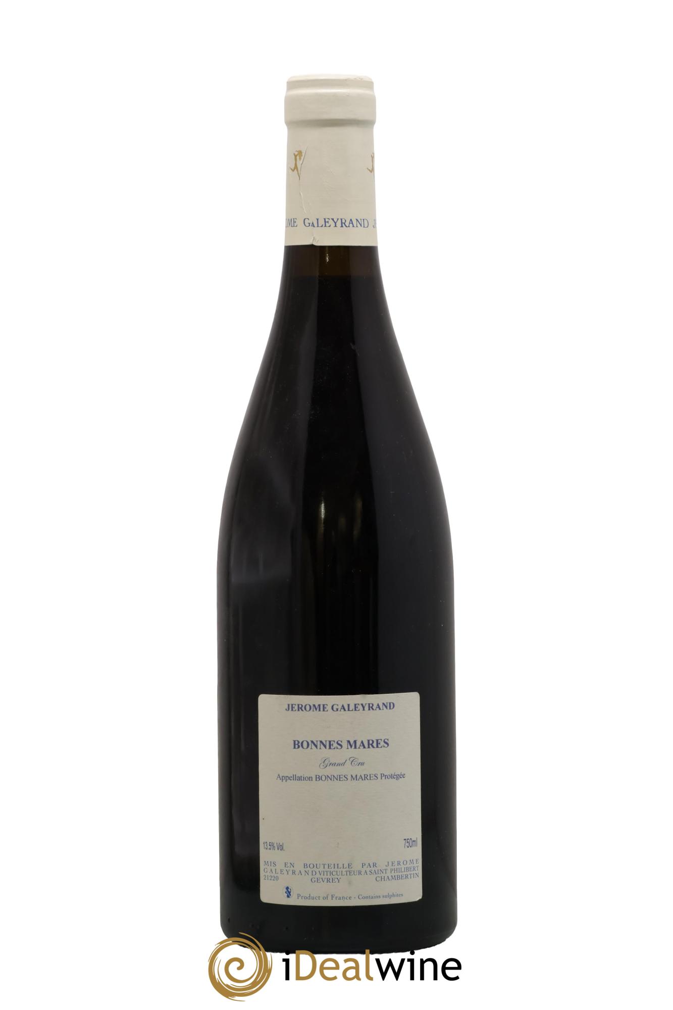 Bonnes-Mares Grand Cru Jérôme Galeyrand 2009 - Lot of 1 bottle - 1