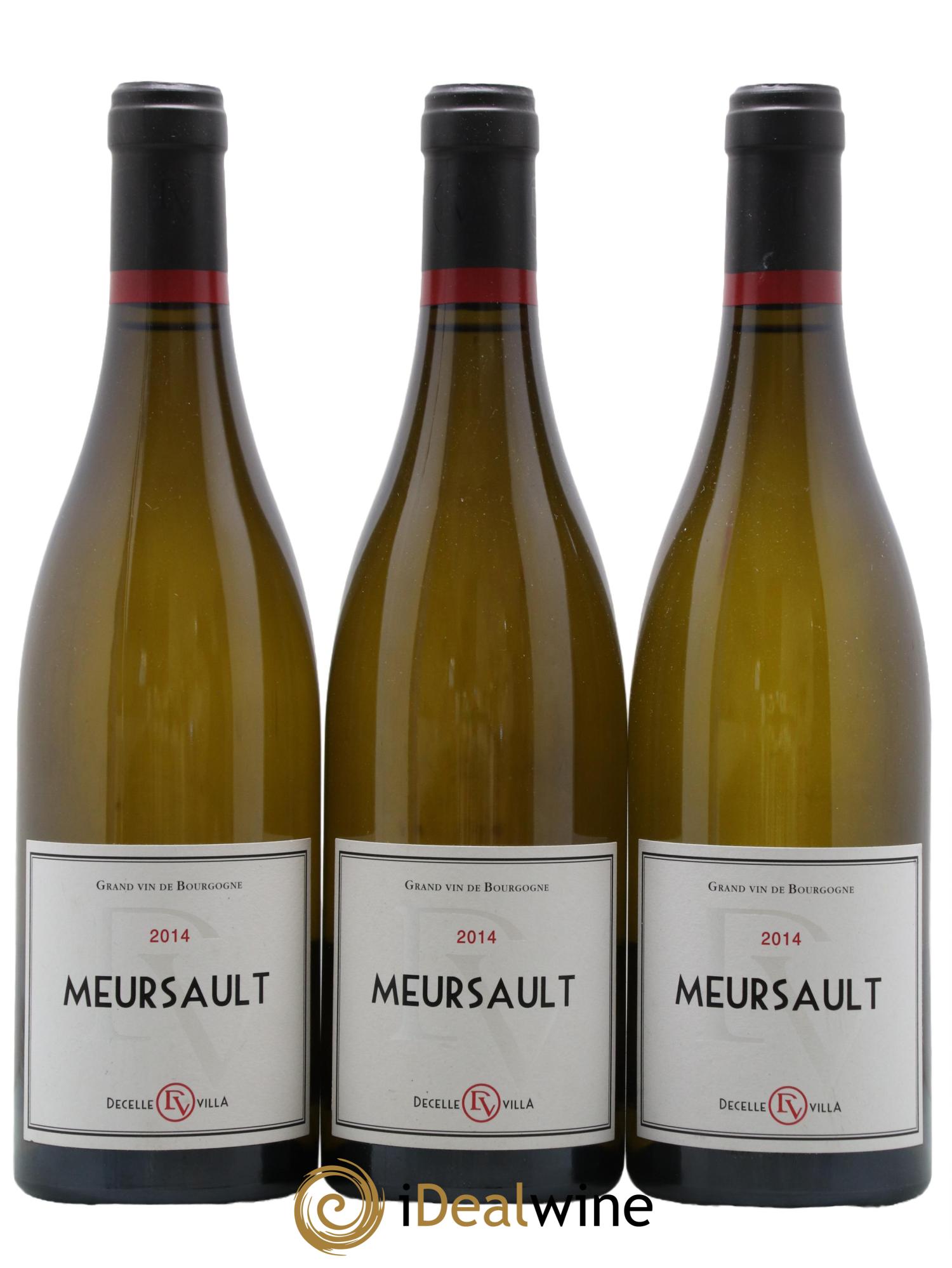 Meursault Decelle & Fils (Domaine) 2014 - Lot de 3 bouteilles - 0
