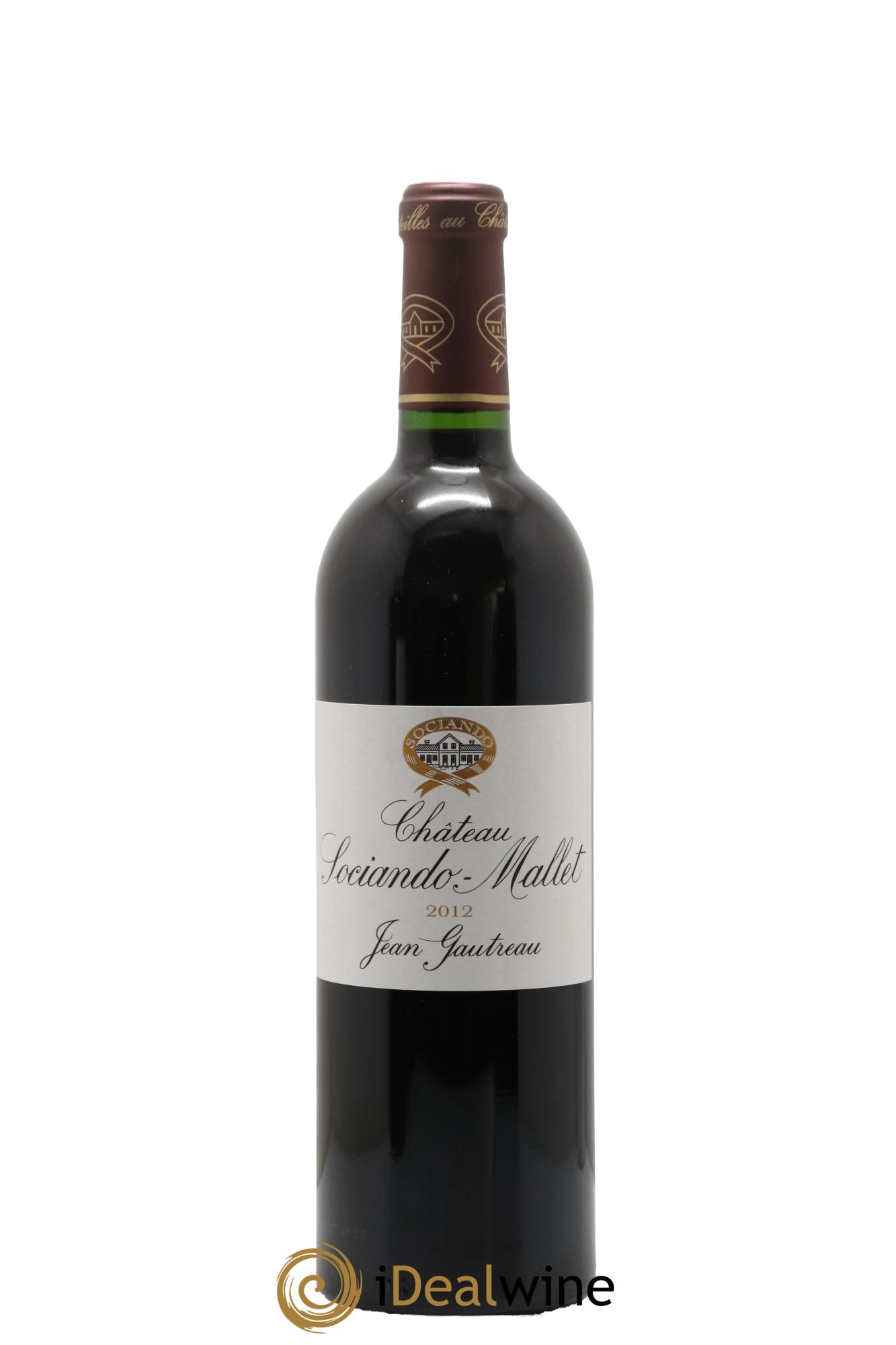 Château Sociando Mallet 2012 - Posten von 1 Flasche - 0