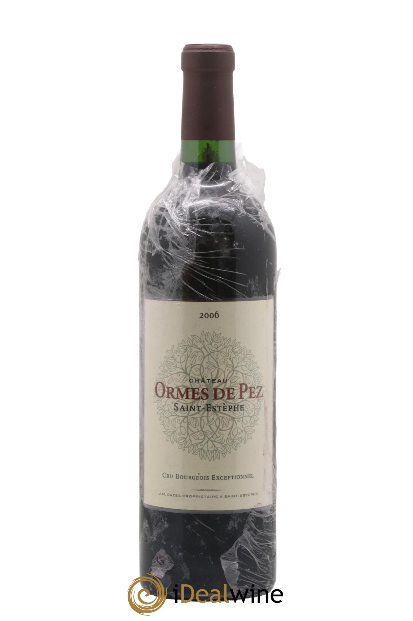 Château les Ormes de Pez 2006 - Lot of 1 bottle - 0