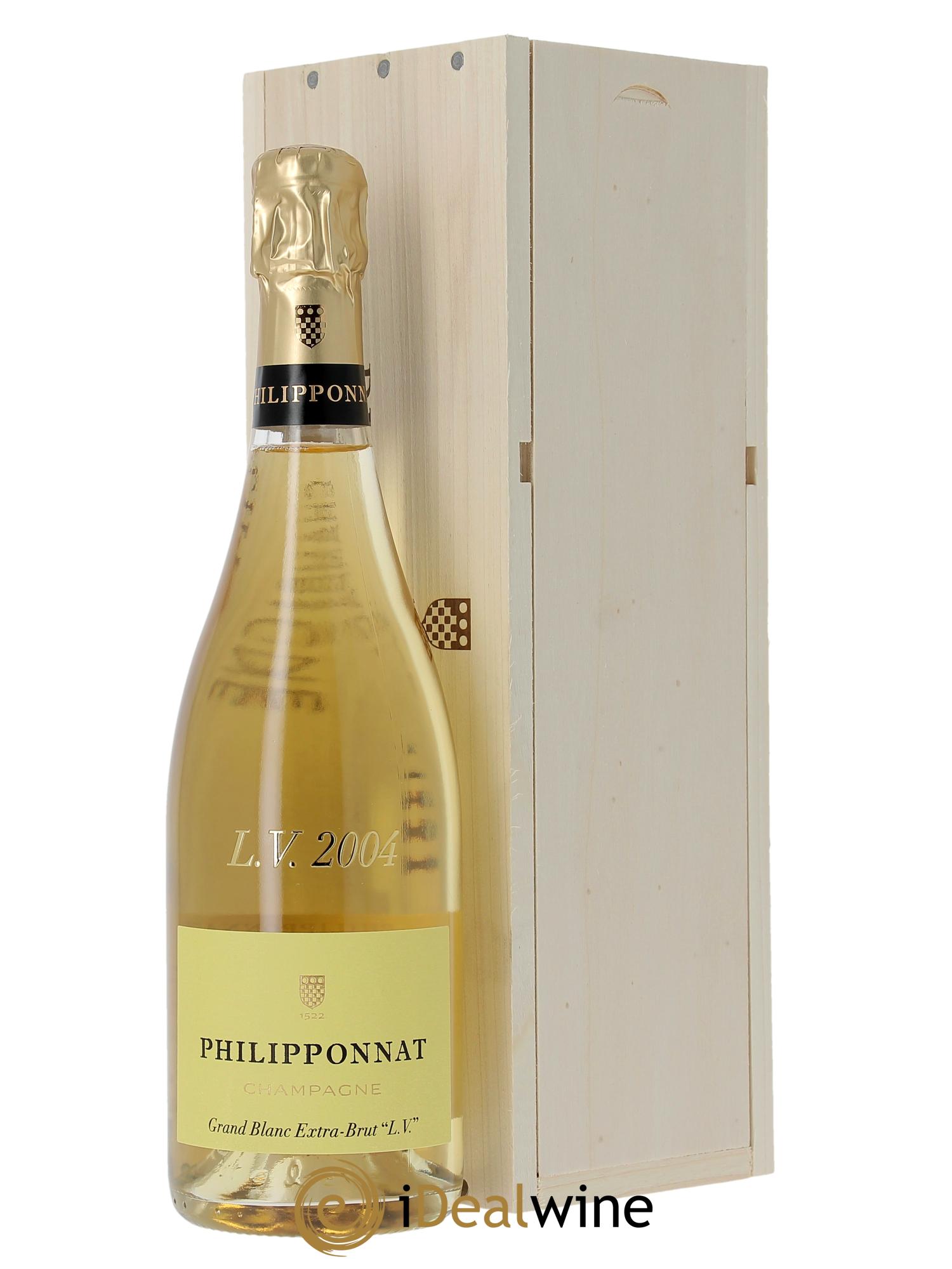 Grand Blanc Extra-Brut LV Philipponnat  2004 - Lot de 1 bouteille - 0