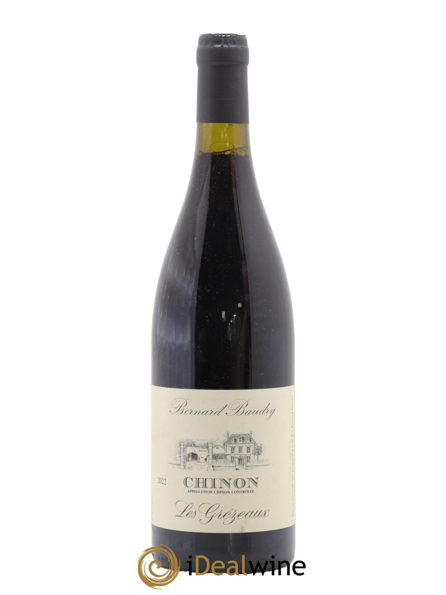 Chinon Les Grézeaux Bernard Baudry 2022 - Lot de 1 bouteille - 0
