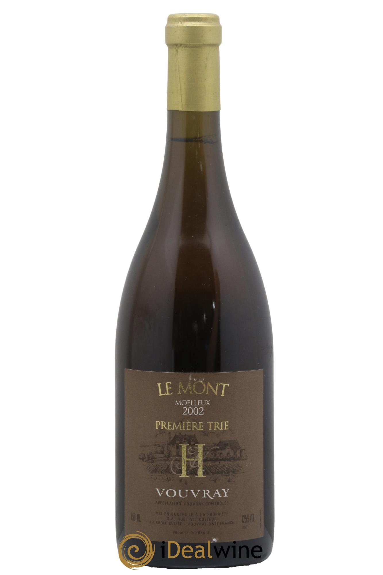 Vouvray Le Mont Moelleux 1ère Trie Domaine Huet 2002 - Lot of 1 bottle - 0