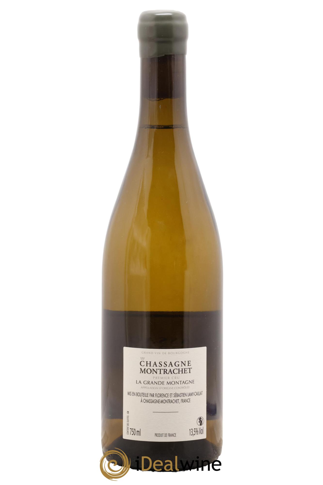 Chassagne-Montrachet 1er Cru La Grande Montagne Lamy-Caillat (Domaine) 2022 - Lot of 1 bottle - 1