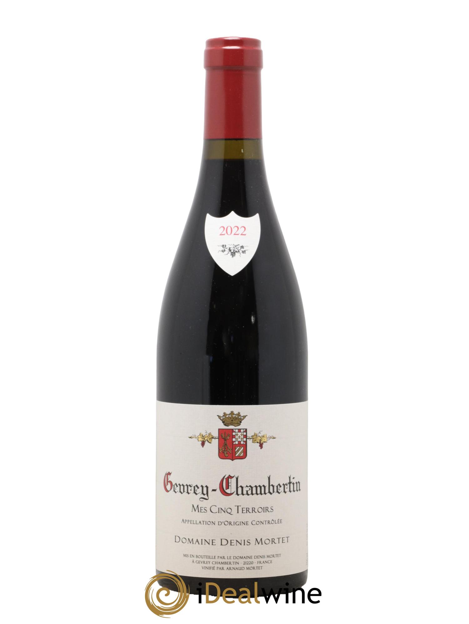 Gevrey-Chambertin Mes Cinq Terroirs Denis Mortet (Domaine) 2022 - Lot de 1 bouteille - 0