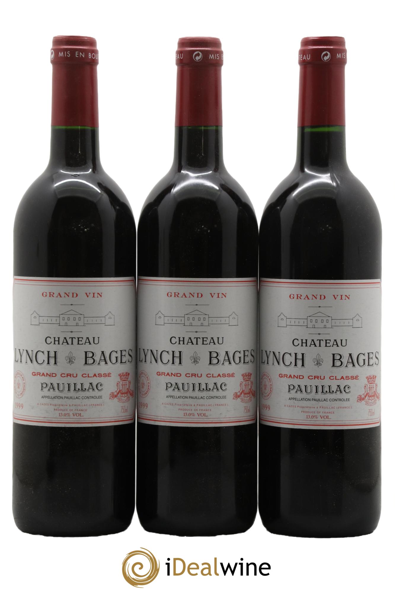 Château Lynch Bages 5ème Grand Cru Classé 1999 - Posten von 12 Flaschen - 4