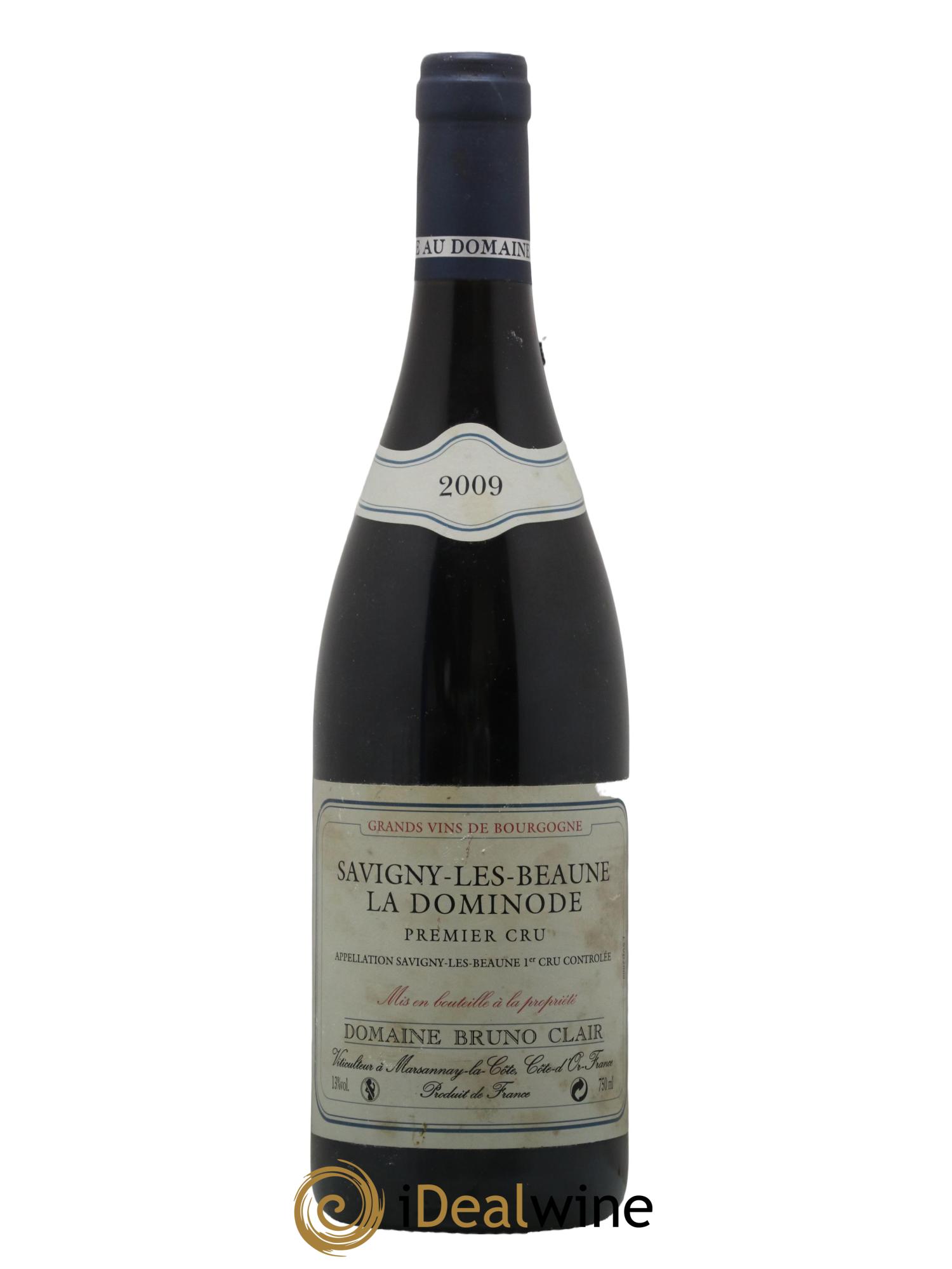 Savigny-lès-Beaune 1er Cru La Dominode Bruno Clair (Domaine) 2009 - Lot de 1 bouteille - 0