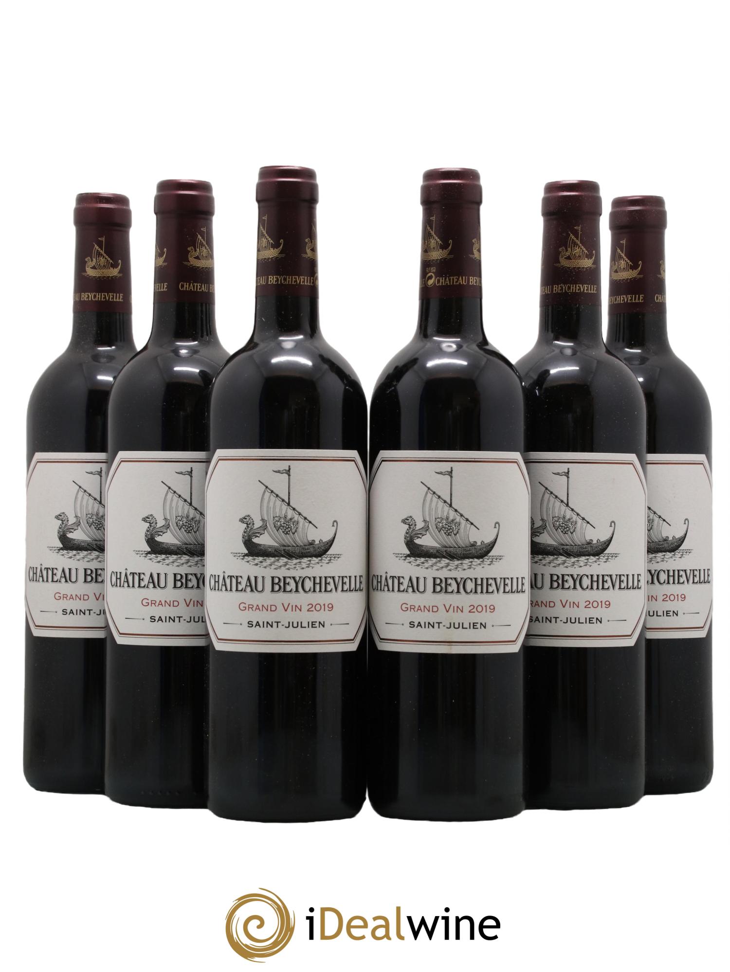 Château Beychevelle 4ème Grand Cru Classé 2019 - Lot de 6 bouteilles - 0