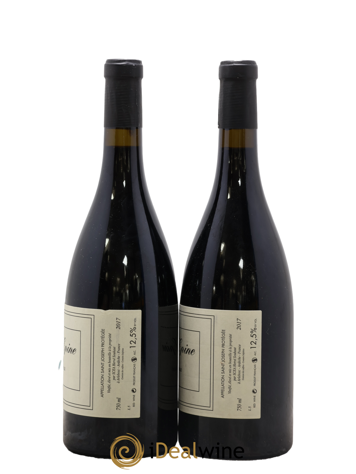 Saint-Joseph Sainte Epine Hervé Souhaut - Domaine Romaneaux-Destezet 2017 - Lot de 2 bouteilles - 1