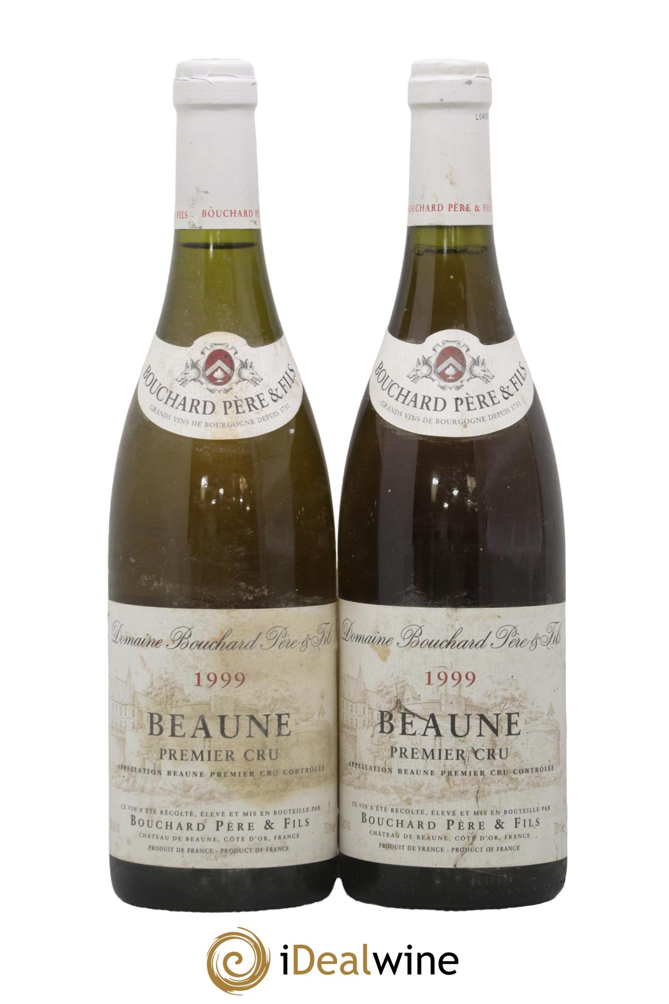 Beaune 1er Cru Bouchard Père & Fils 1999 - Lot de 2 bouteilles - 0