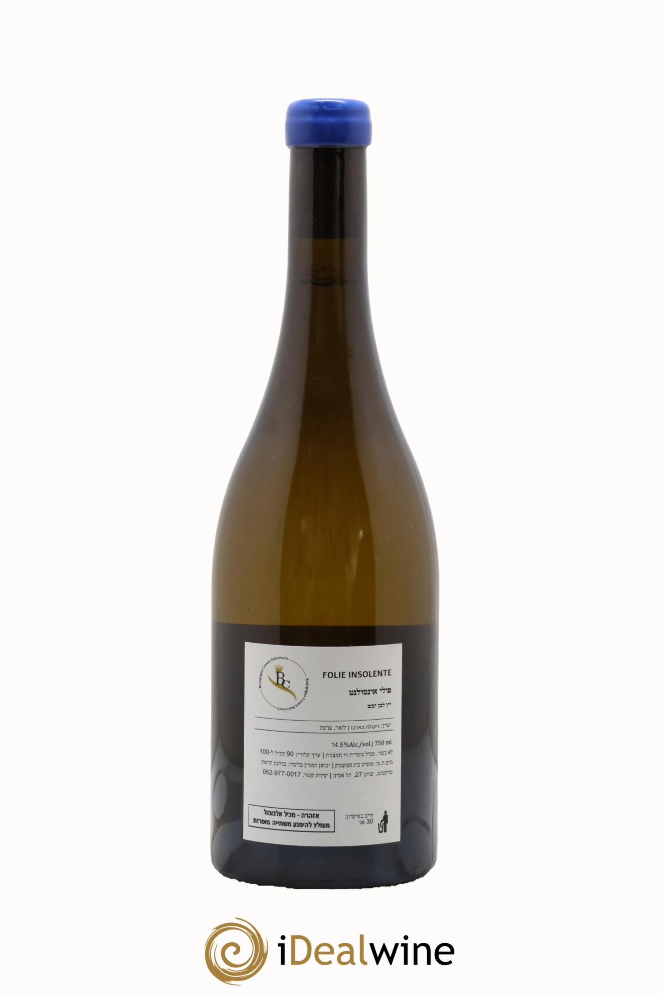 Touraine-Oisly Folie Insolente Nicolas Barbou 2020 - Posten von 1 Flasche - 1