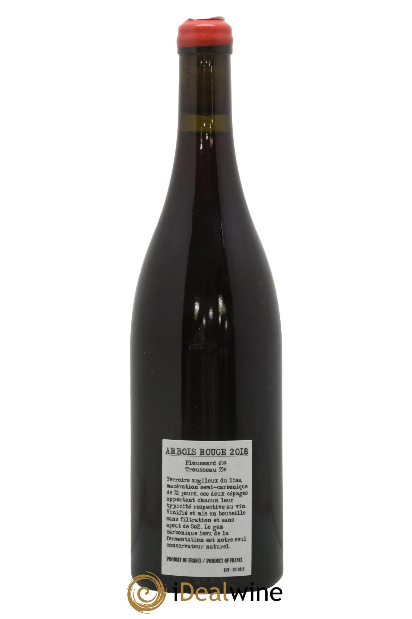 Arbois Ploussard Trousseau Adeline Houillon & Renaud Bruyère 2018 - Lot of 1 bottle - 1