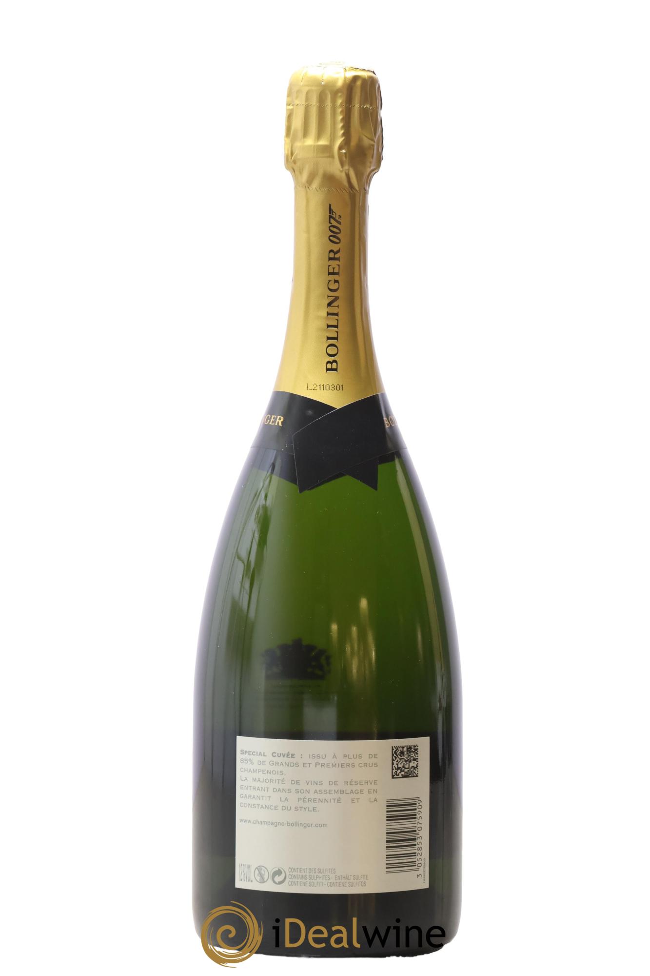James Bond 007 Bollinger - Posten von 1 Flasche - 1