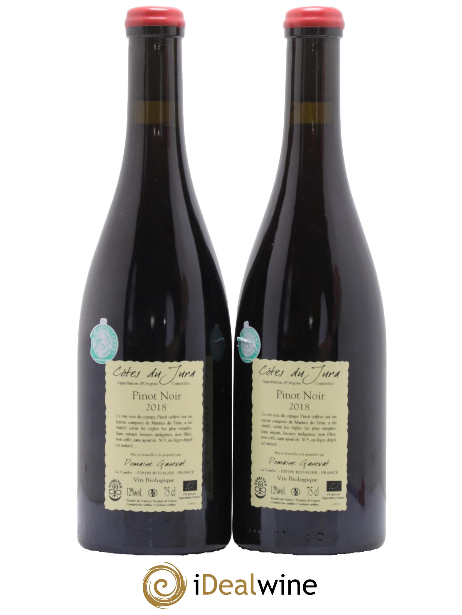 Côtes du Jura Les Grands Teppes Jean-François Ganevat (Domaine)  2018 - Lot of 2 bottles - 1