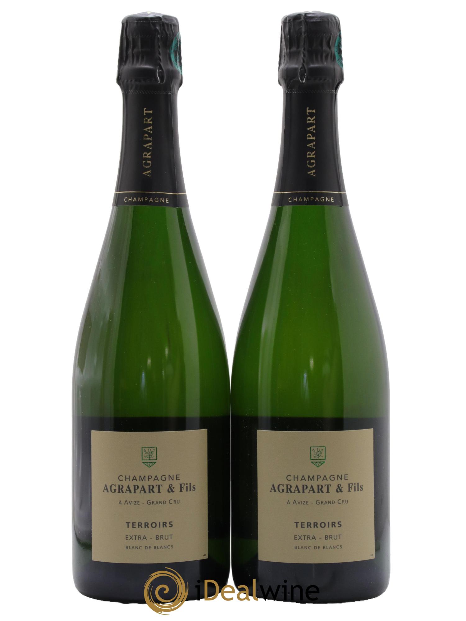Terroirs Blanc de Blancs Extra-Brut Agrapart & Fils - Lot de 2 bouteilles - 0