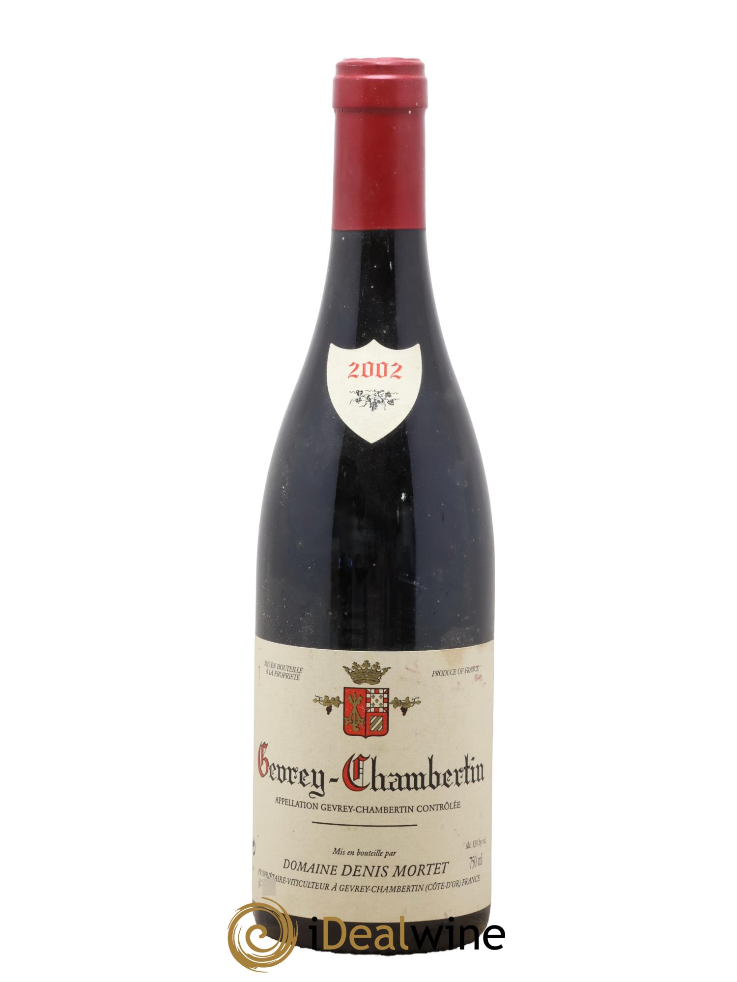 Gevrey-Chambertin Denis Mortet (Domaine) 2002 - Lotto di 1 bottiglia - 0