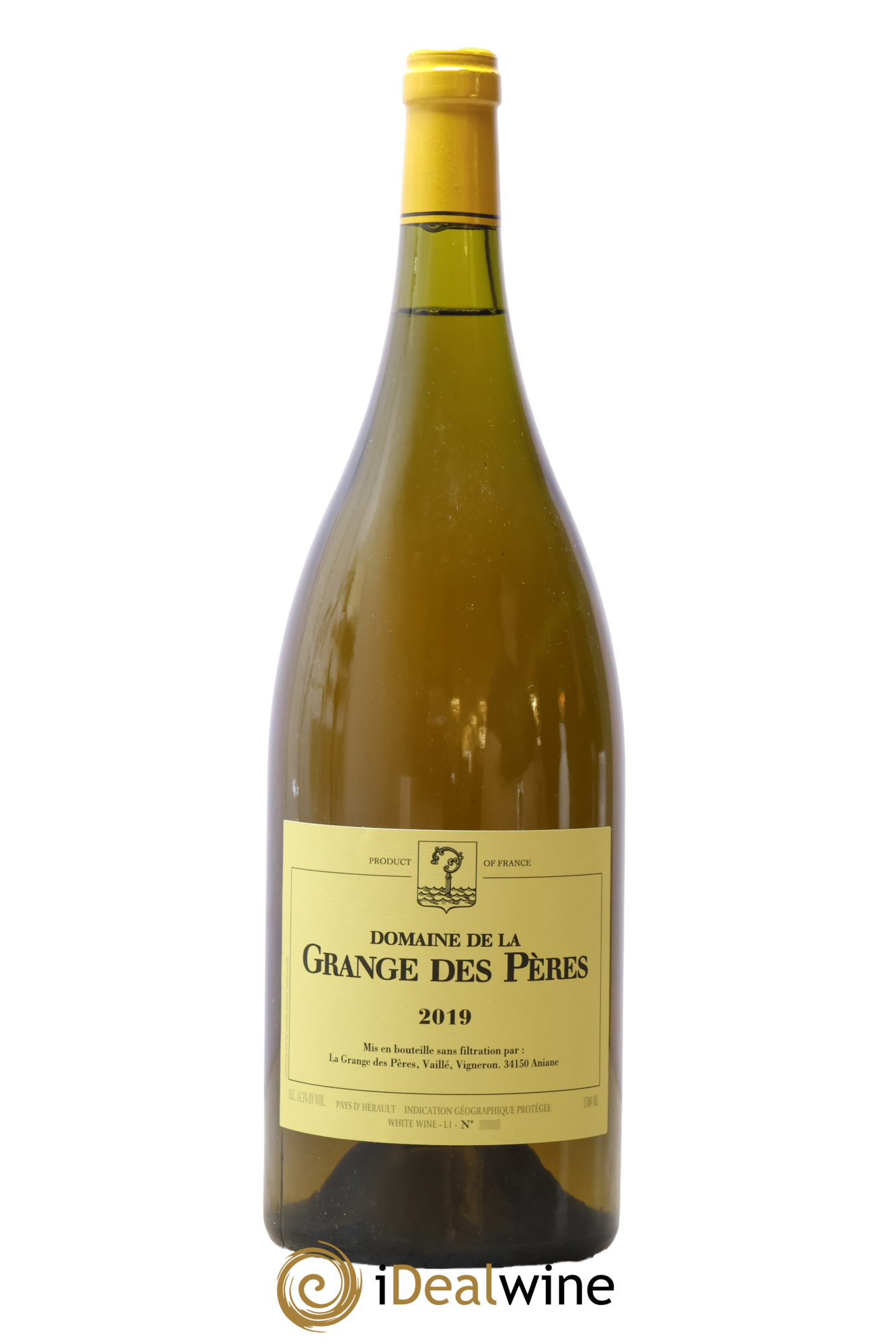 Pays d'Hérault Grange des Pères Laurent Vaillé 2019 - Lot de 1 magnum - 0