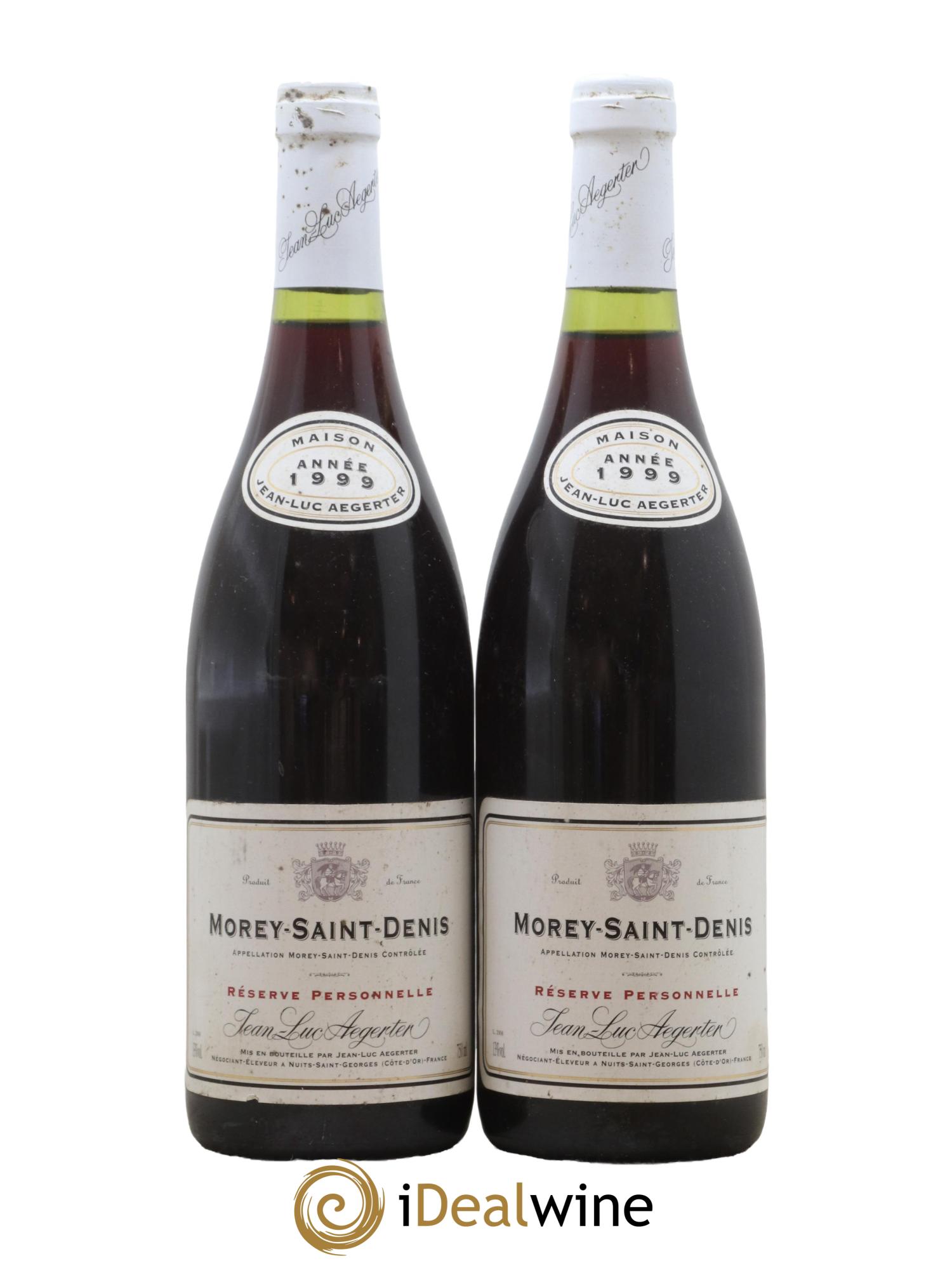 Morey-Saint-Denis Domaine Aegerter 1999 - Lot de 2 bouteilles - 0