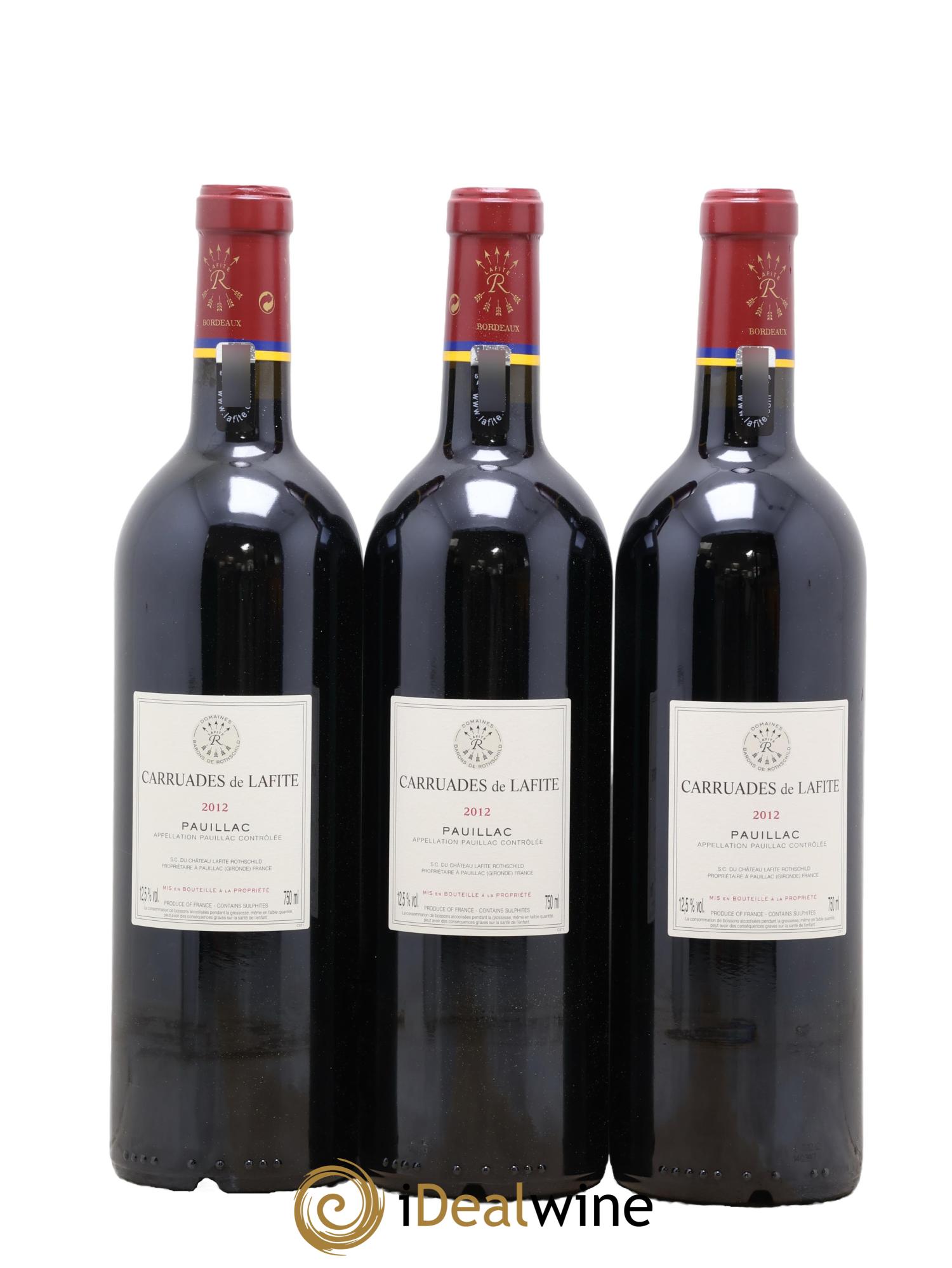 Carruades de Lafite Rothschild Second Vin 2012 - Lotto di 6 bottiglie - 4