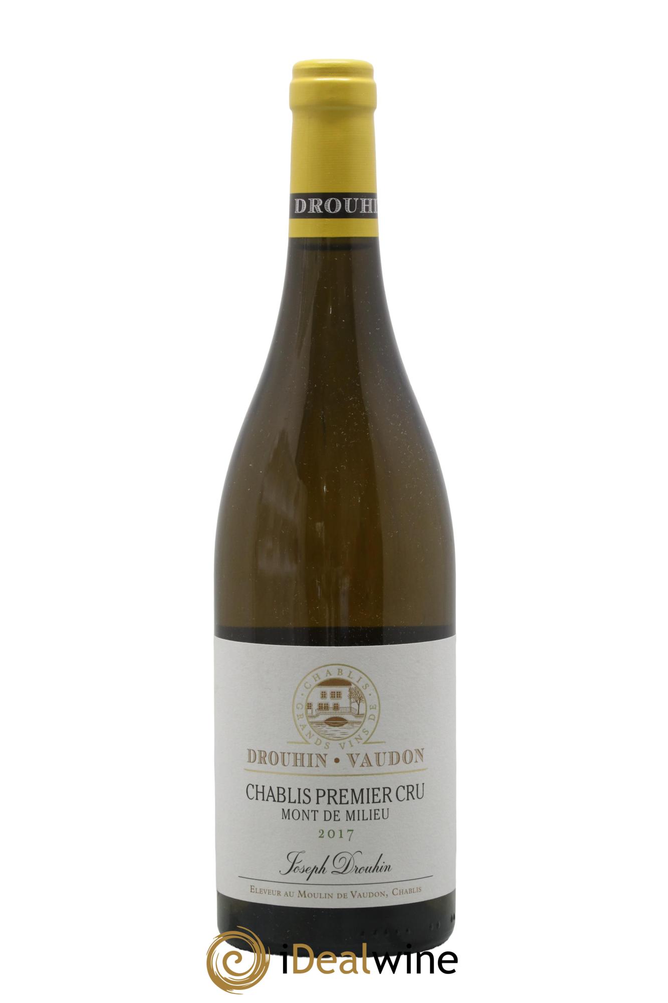 Chablis 1er Cru Mont de Milieu Drouhin-Vaudon (Domaine) 2017 - Lot de 1 bouteille - 0